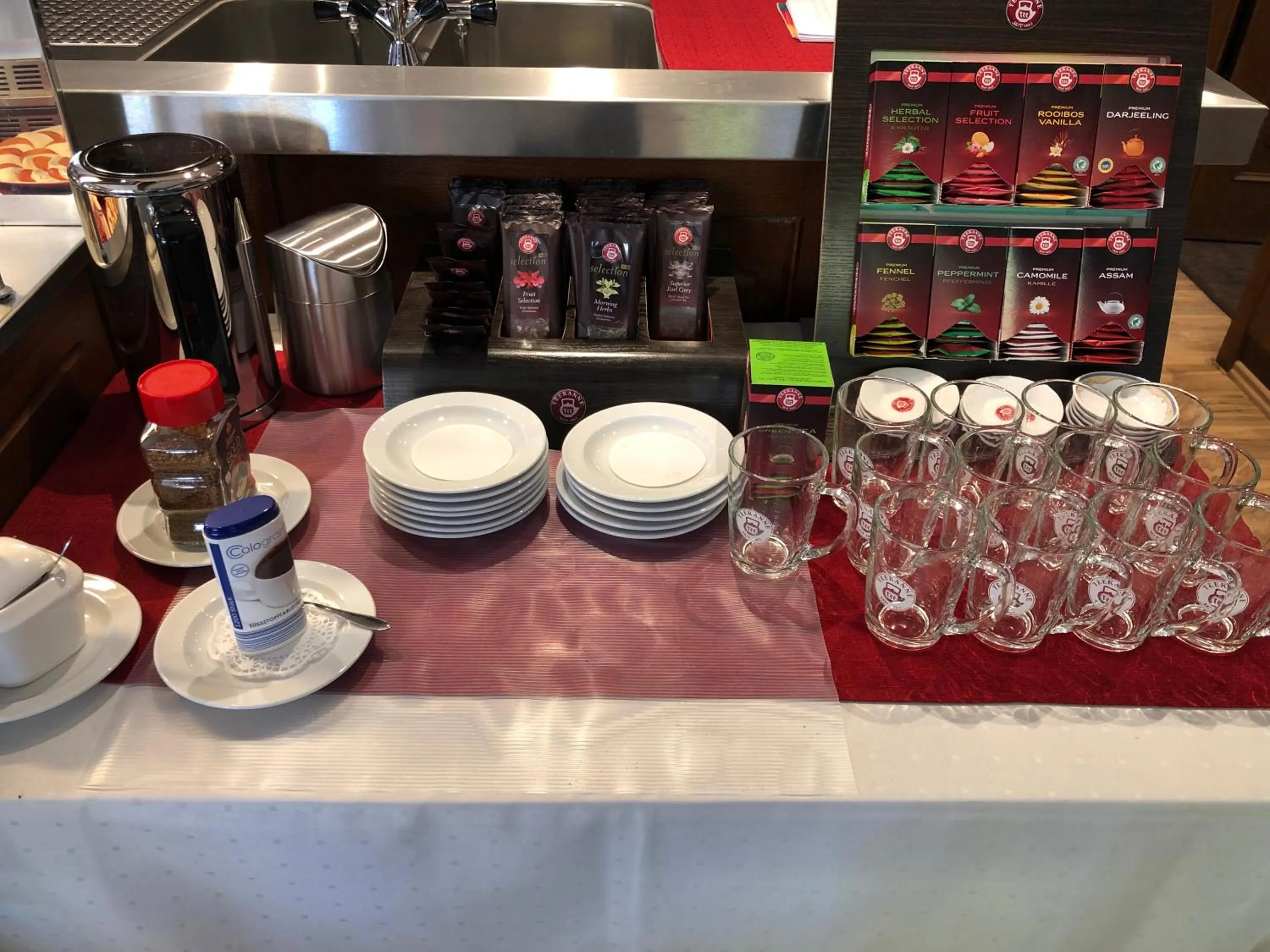 Buffet breakfast in Hotel Stadt Munster