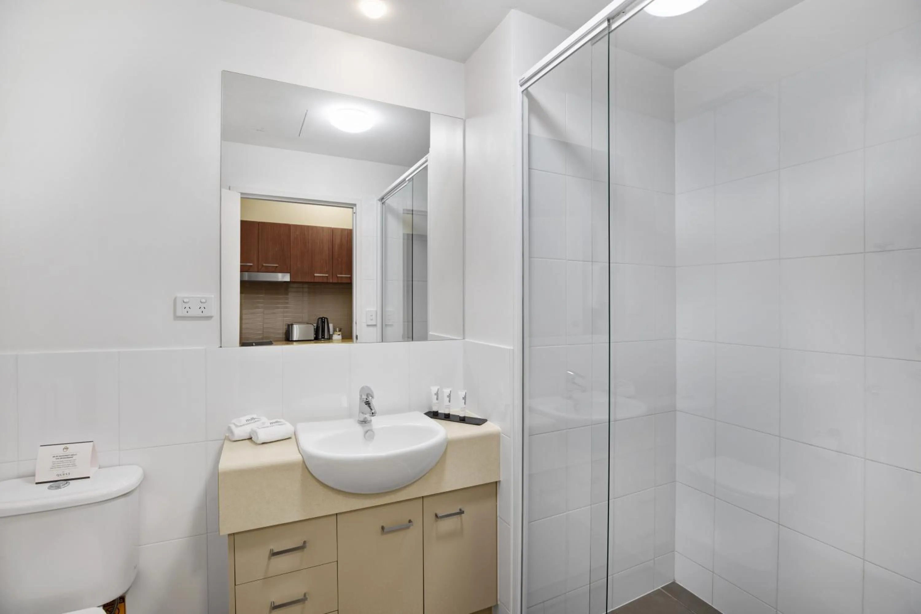 Bathroom in Quest Mawson Lakes