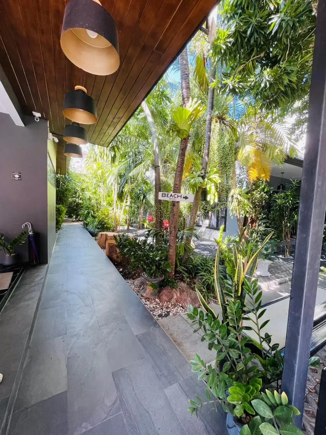 Garden view in The CHESS Samui Garden view in The CHESS Samui