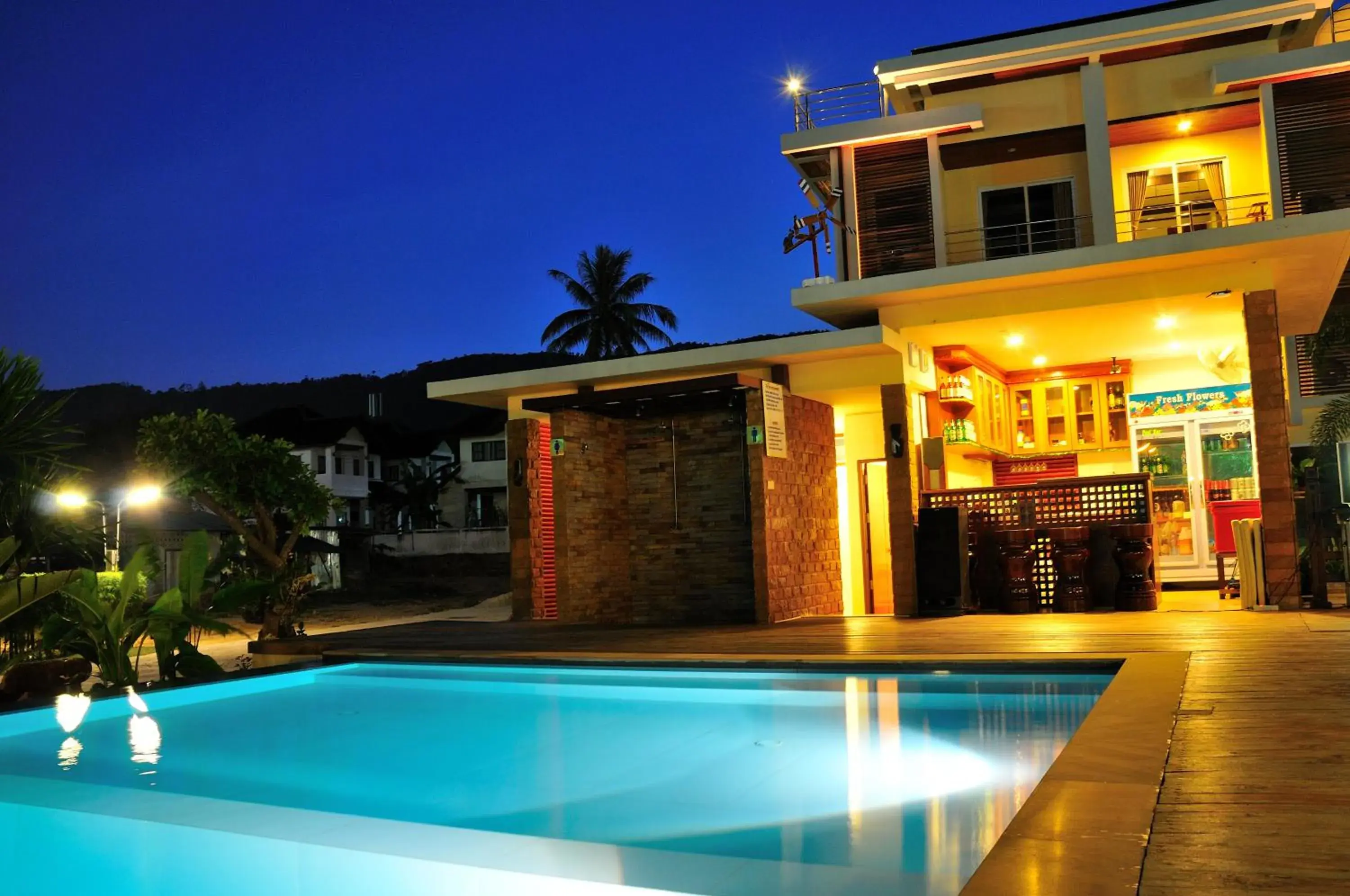 Swimming pool in Boonjumnong Modern Apartment Swimming pool in Boonjumnong Modern Apartment