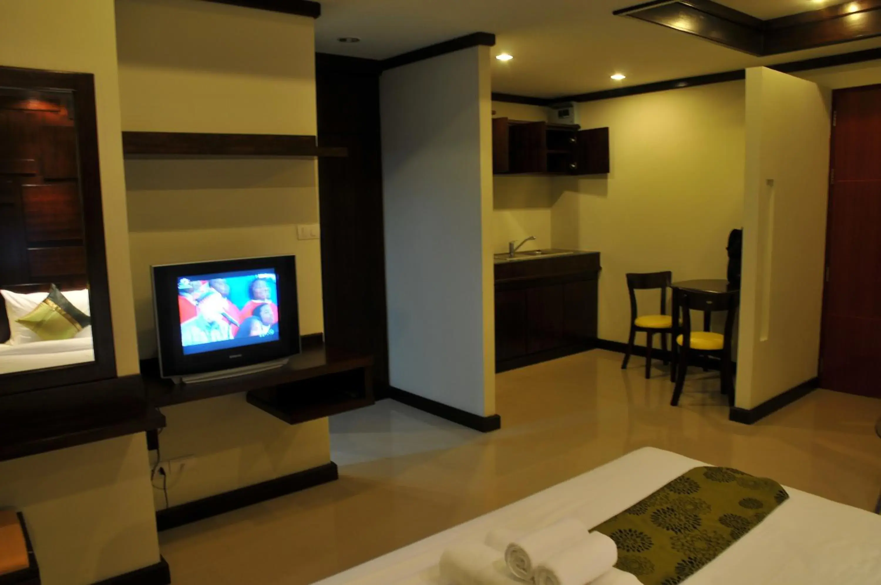 Bed in Boonjumnong Modern Apartment Bed in Boonjumnong Modern Apartment