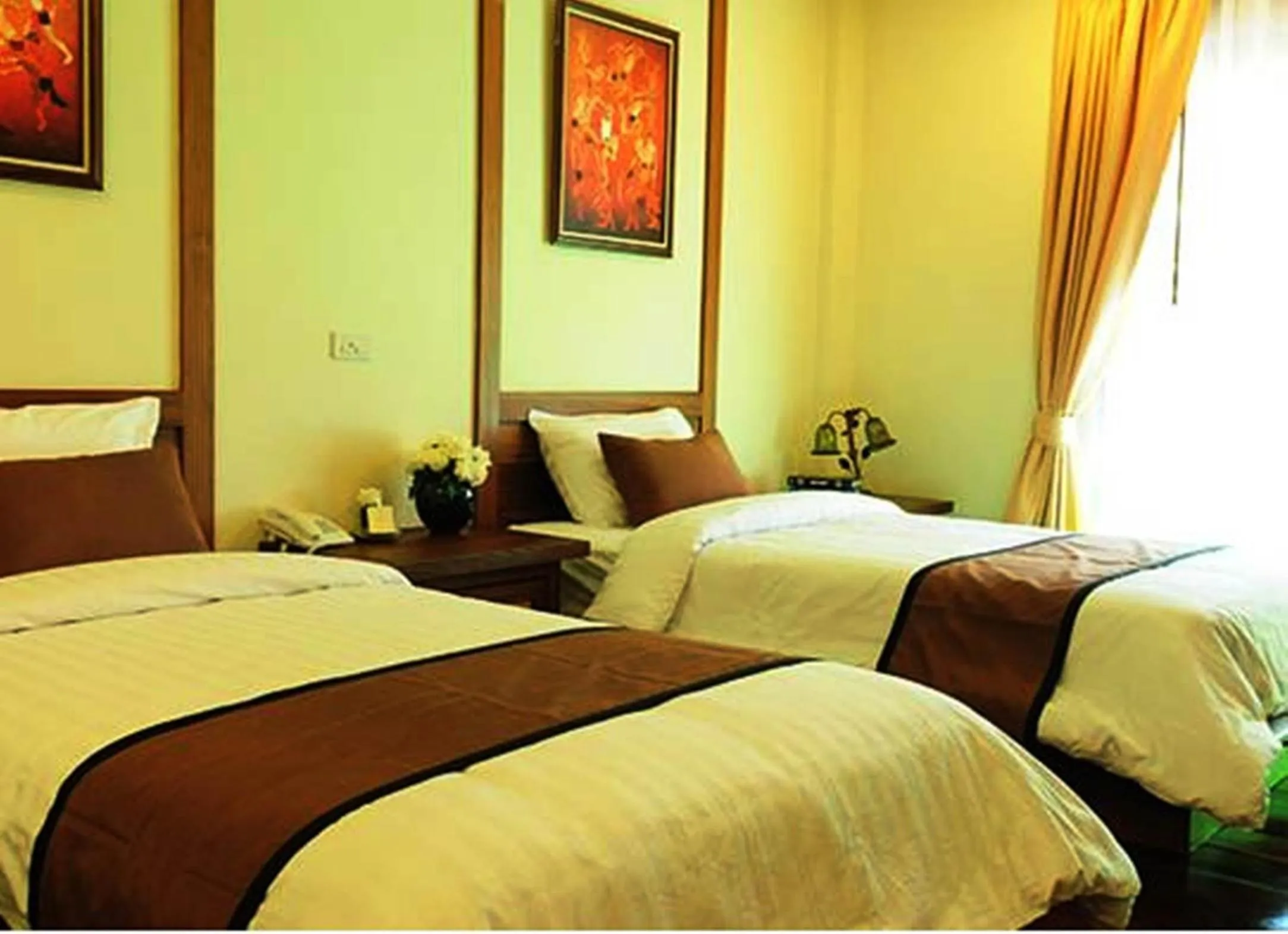 Bed in Villa Korbhun Khinbua