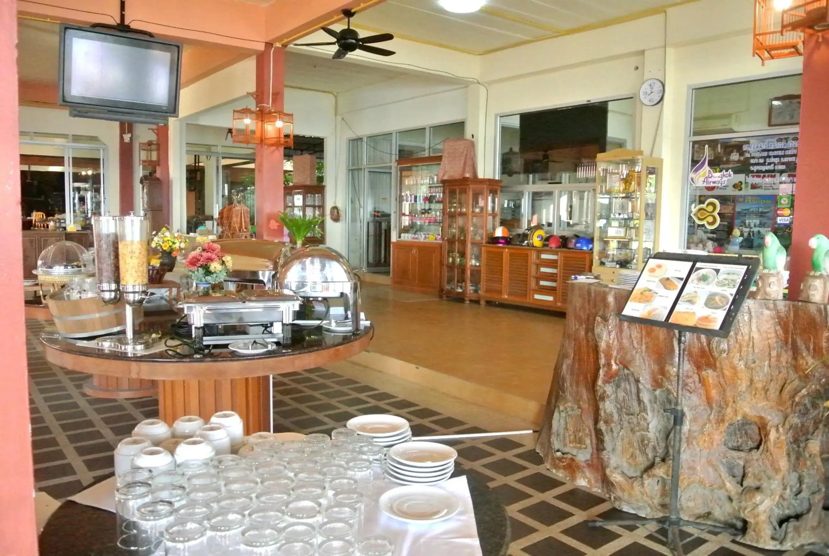 Breakfast in PS Thana Resort Breakfast in PS Thana Resort