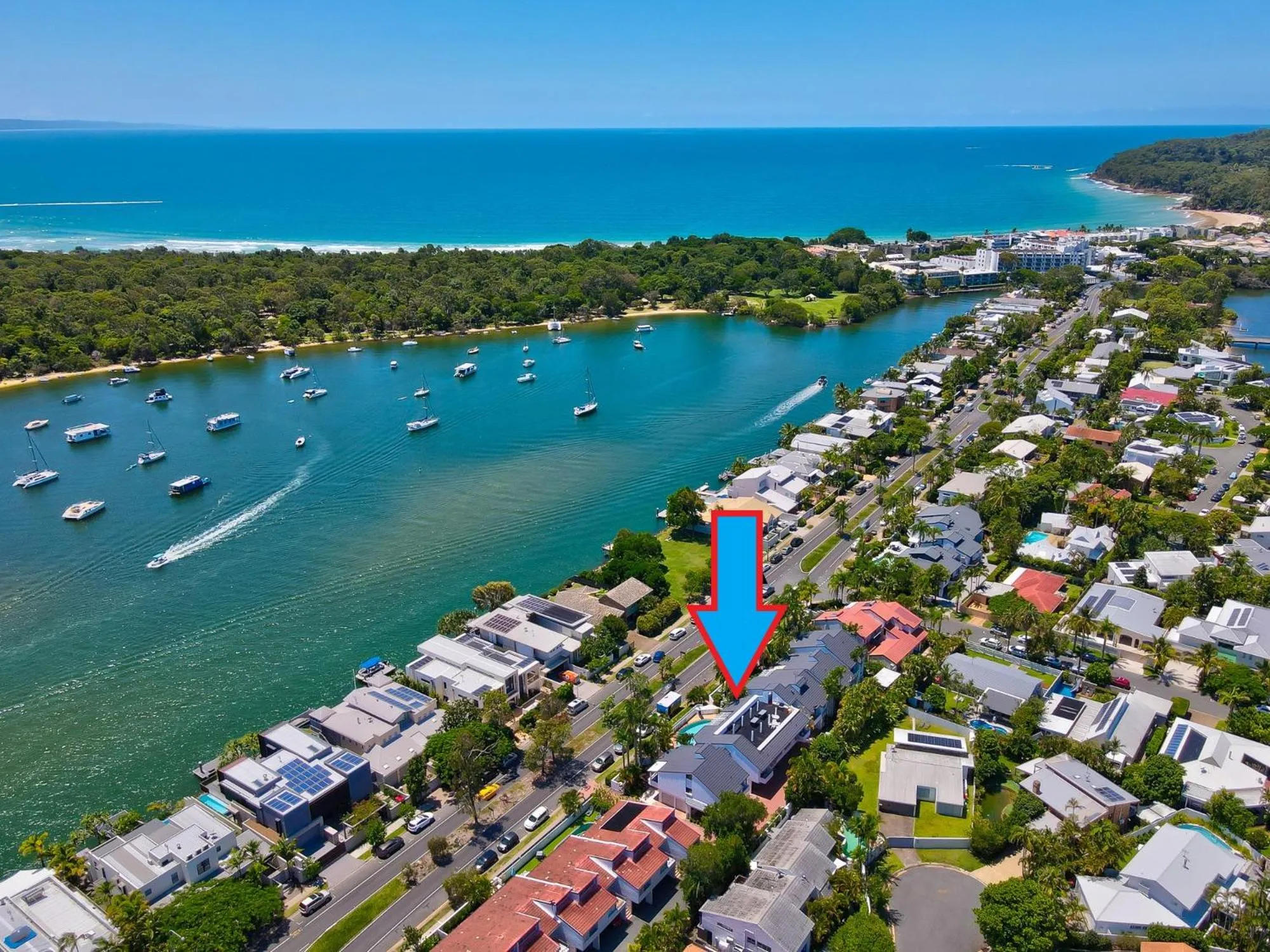 Property building in The Noosa Apartments