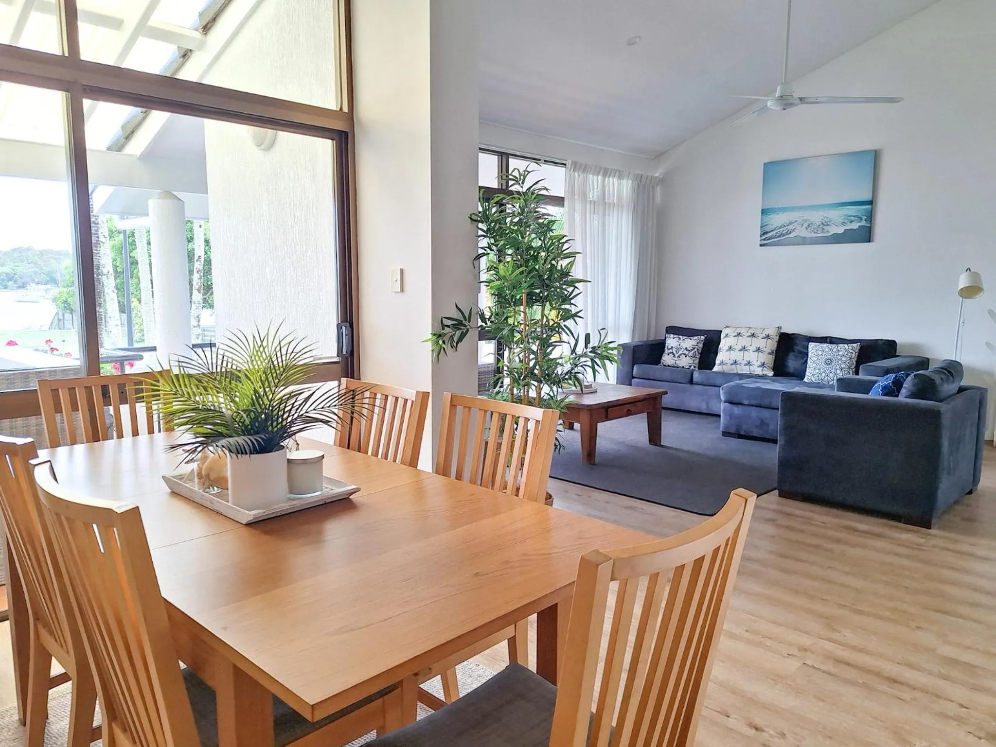 Dining area in The Noosa Apartments
