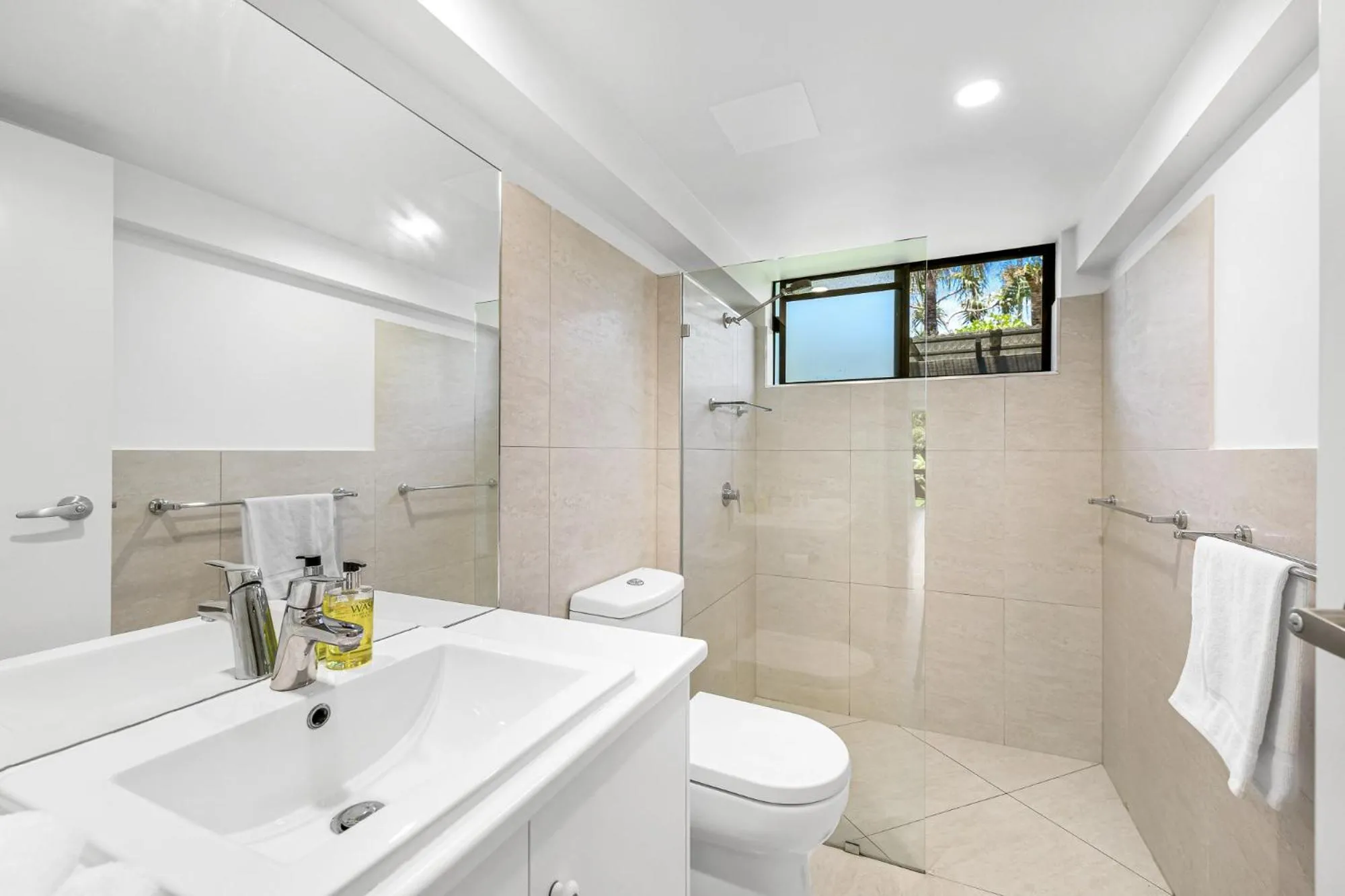 Shower in The Noosa Apartments