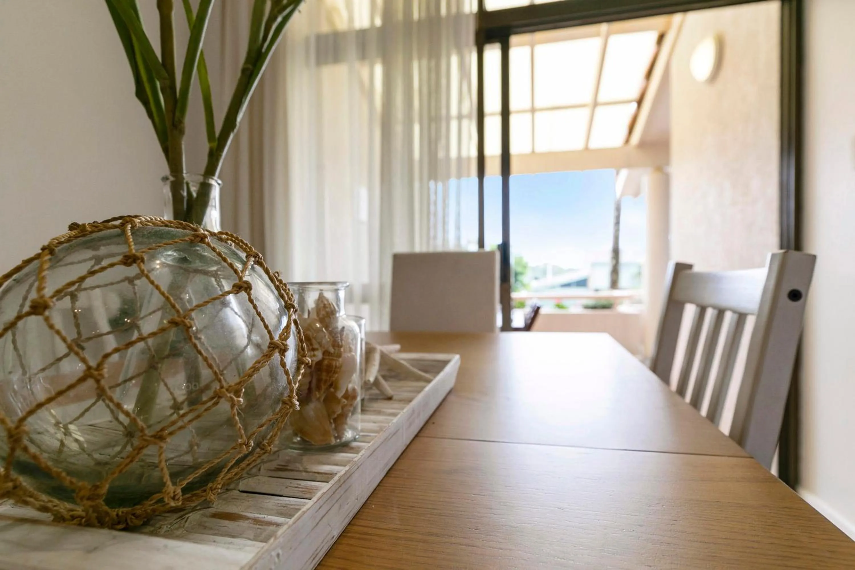 Dining area in The Noosa Apartments