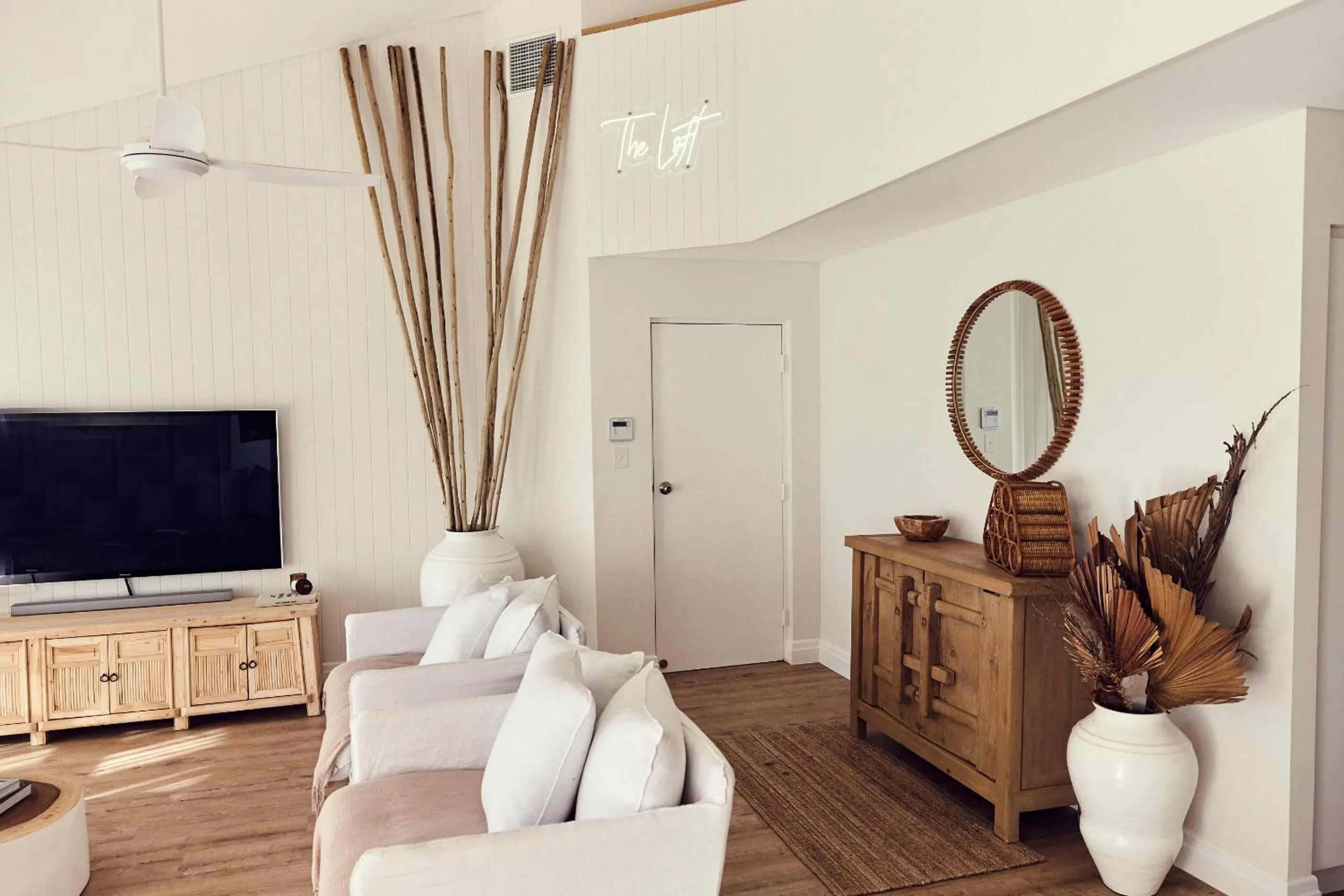 Living room in The Noosa Apartments