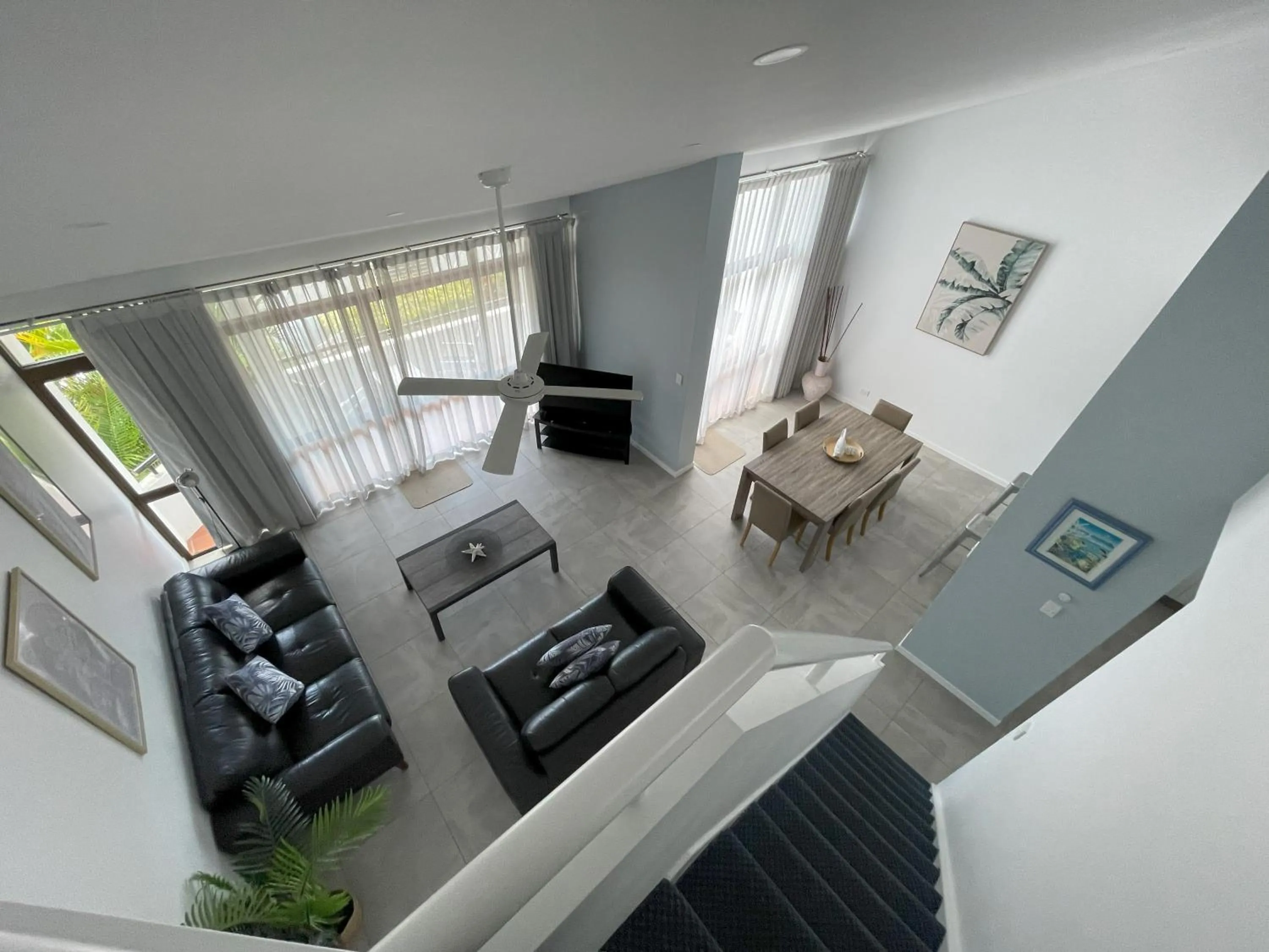 Living room in The Noosa Apartments