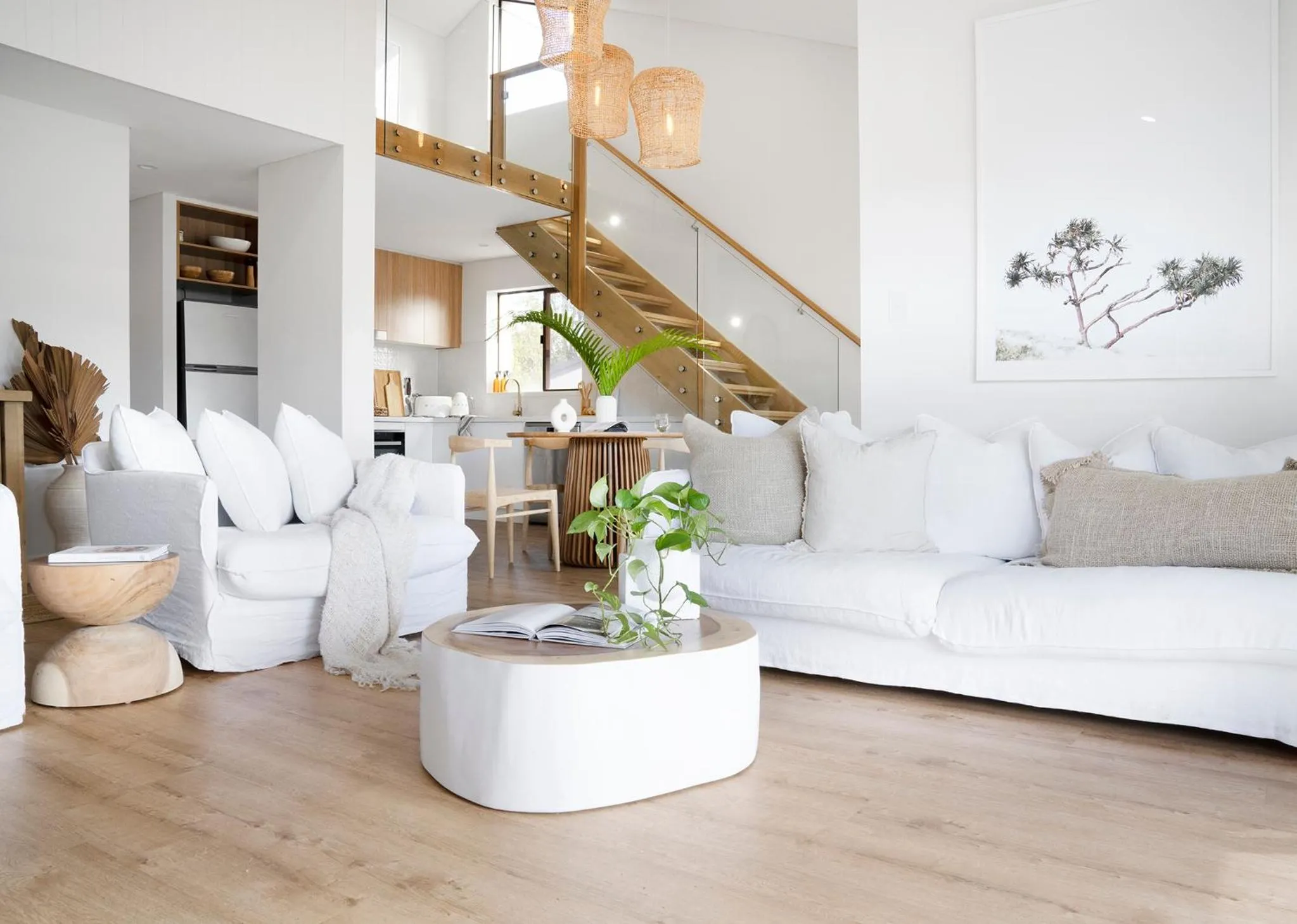 Living room in The Noosa Apartments