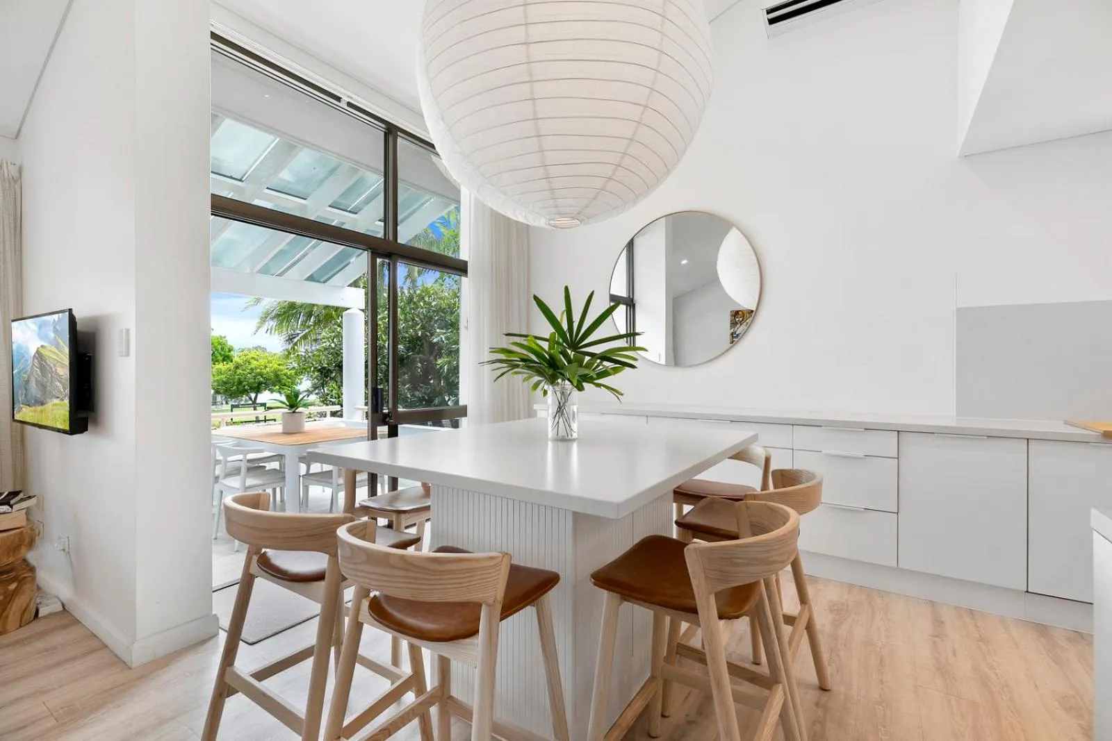 Dining area in The Noosa Apartments