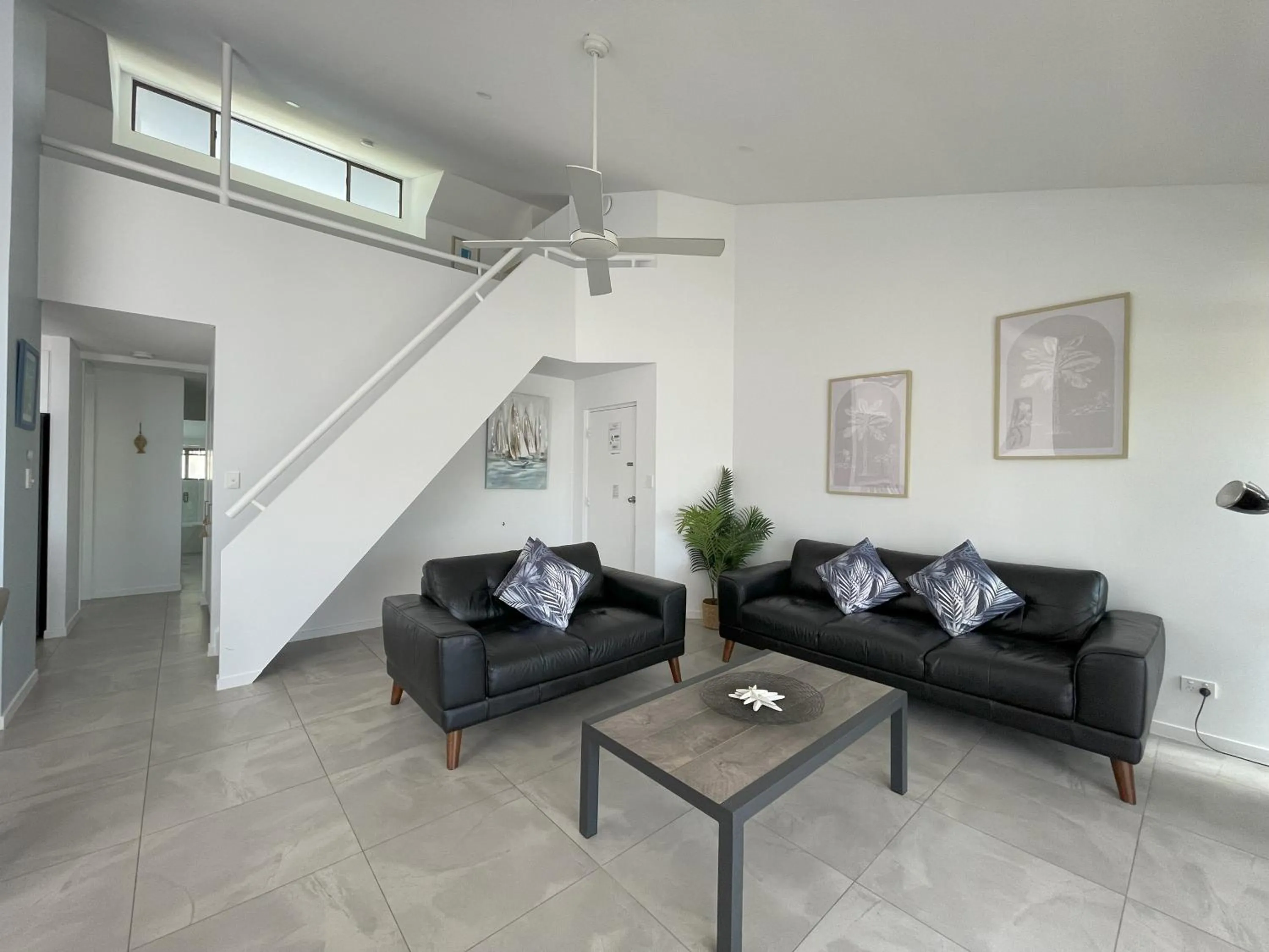 Living room in The Noosa Apartments