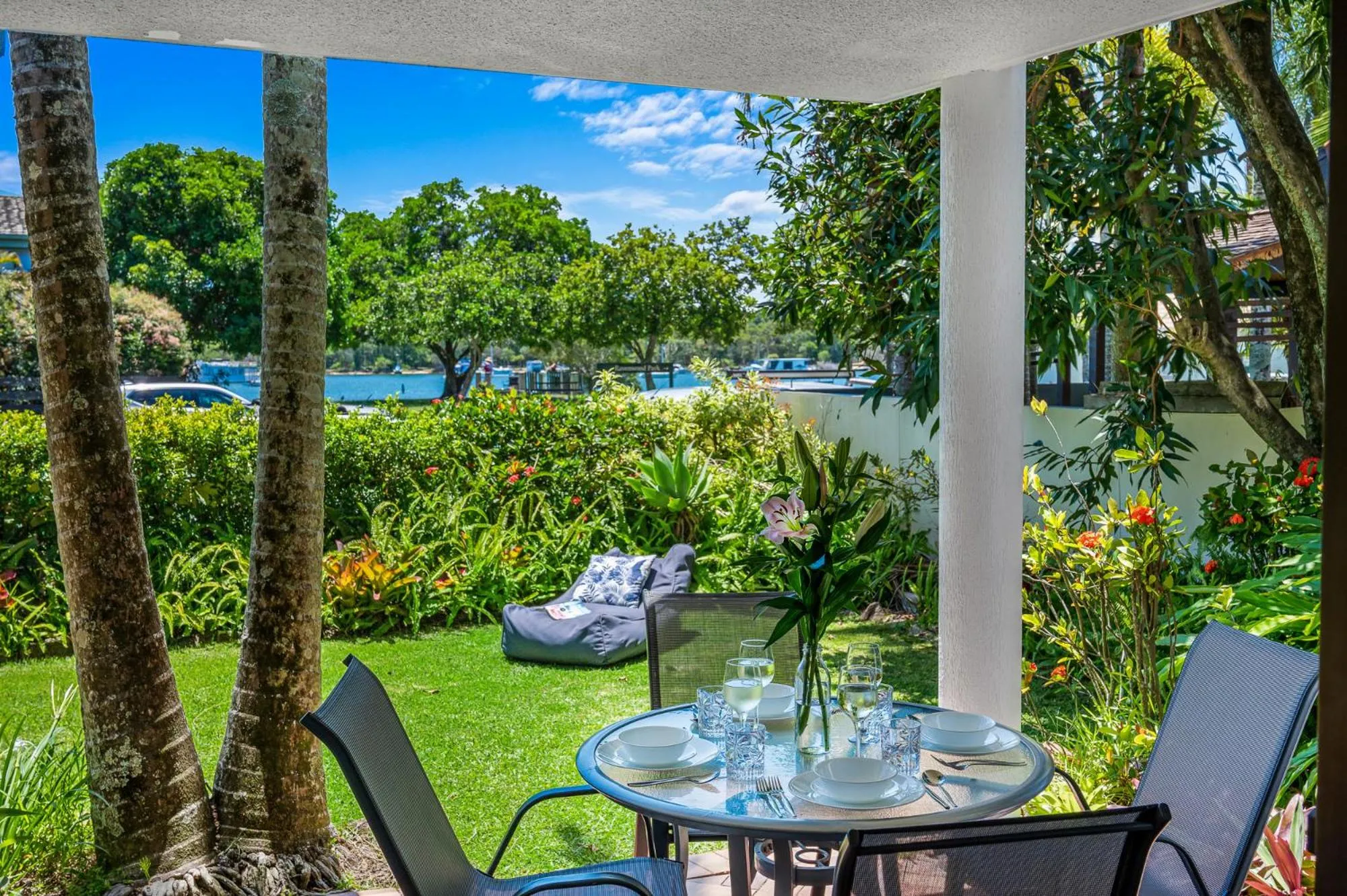 Patio in The Noosa Apartments