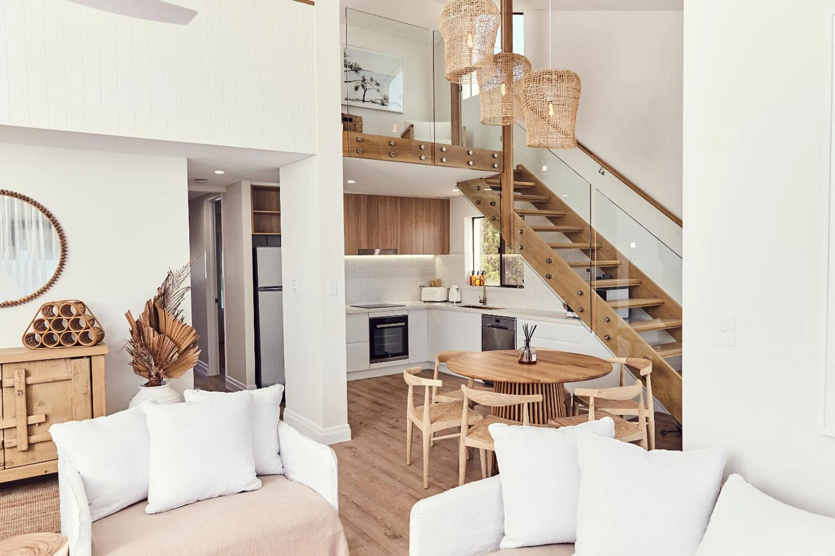 Dining area in The Noosa Apartments