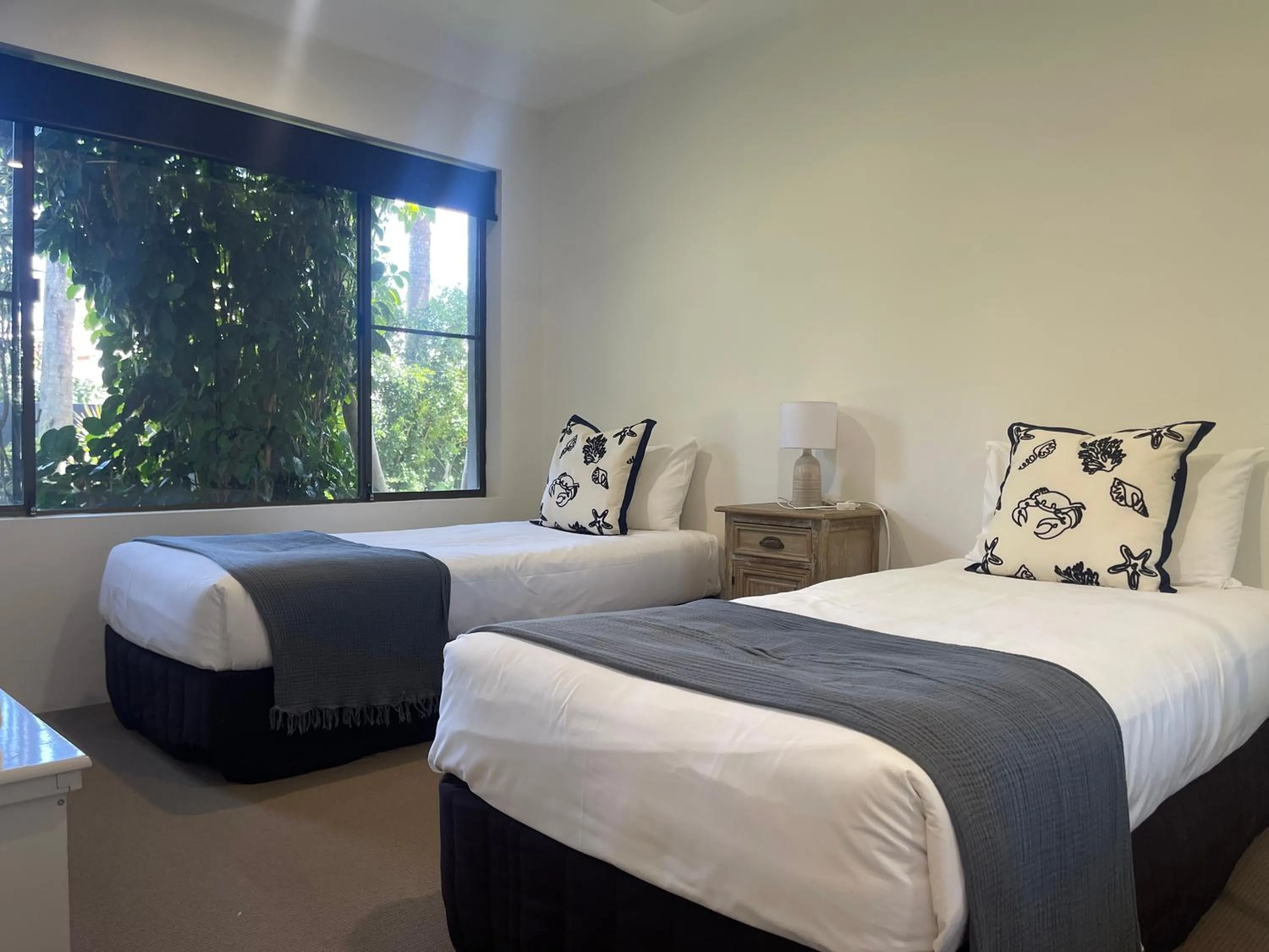 Bed in The Noosa Apartments