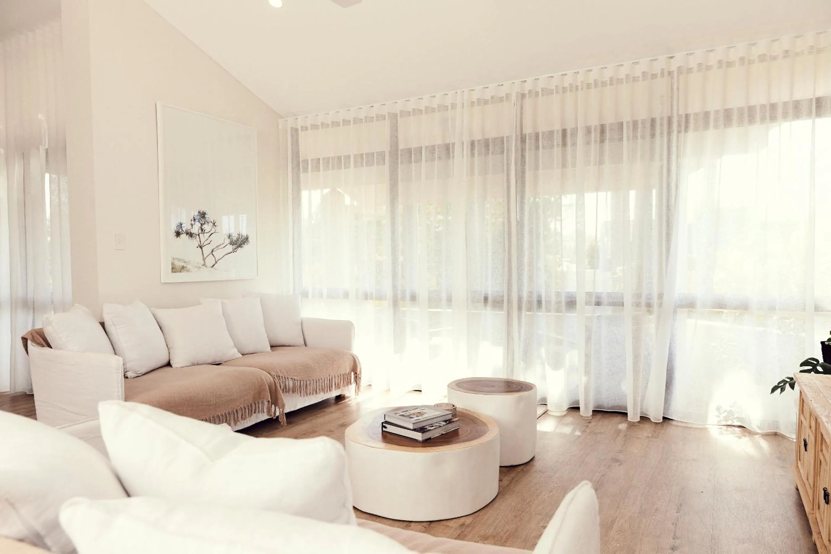 Living room in The Noosa Apartments