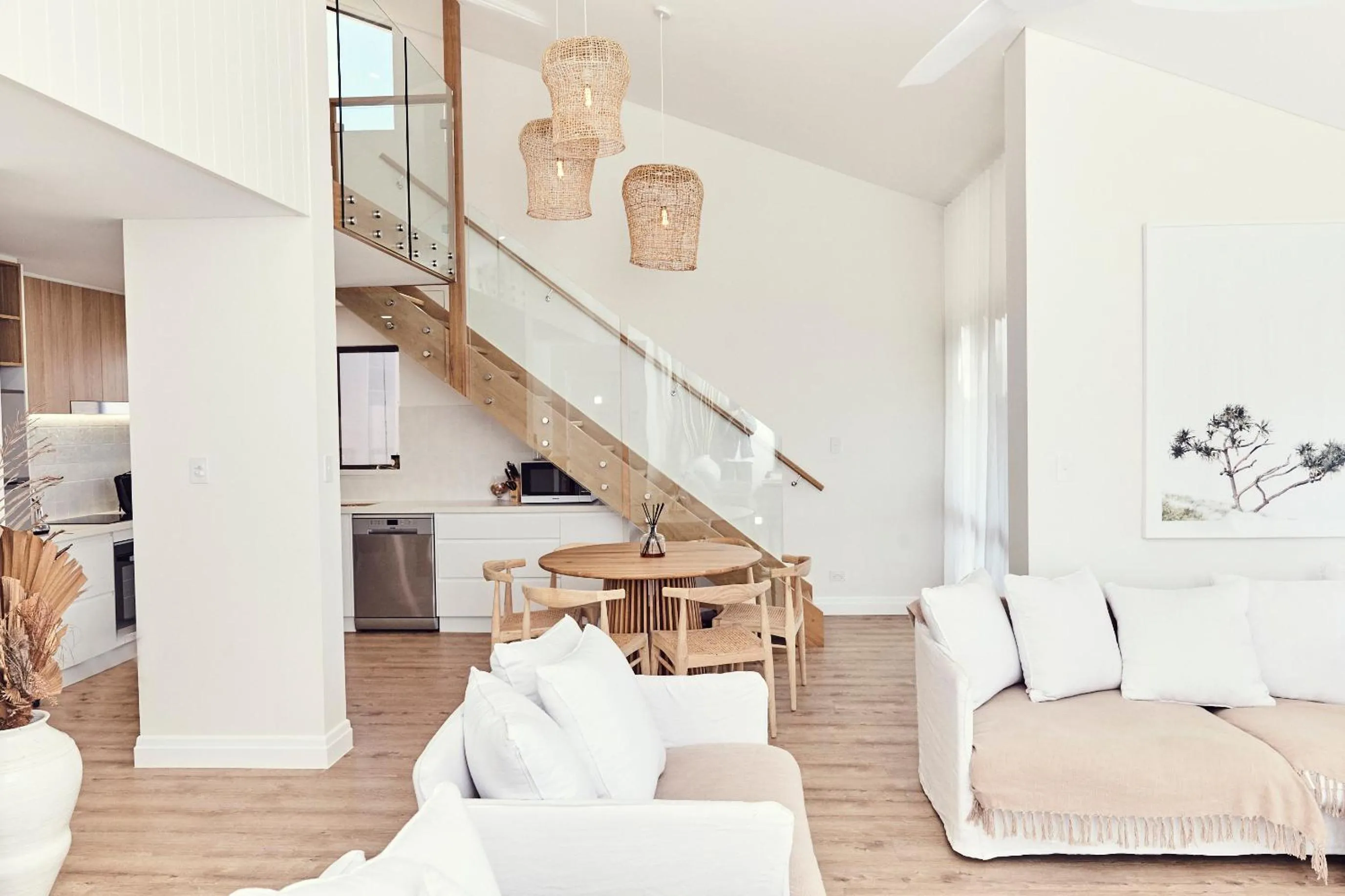 Dining area in The Noosa Apartments