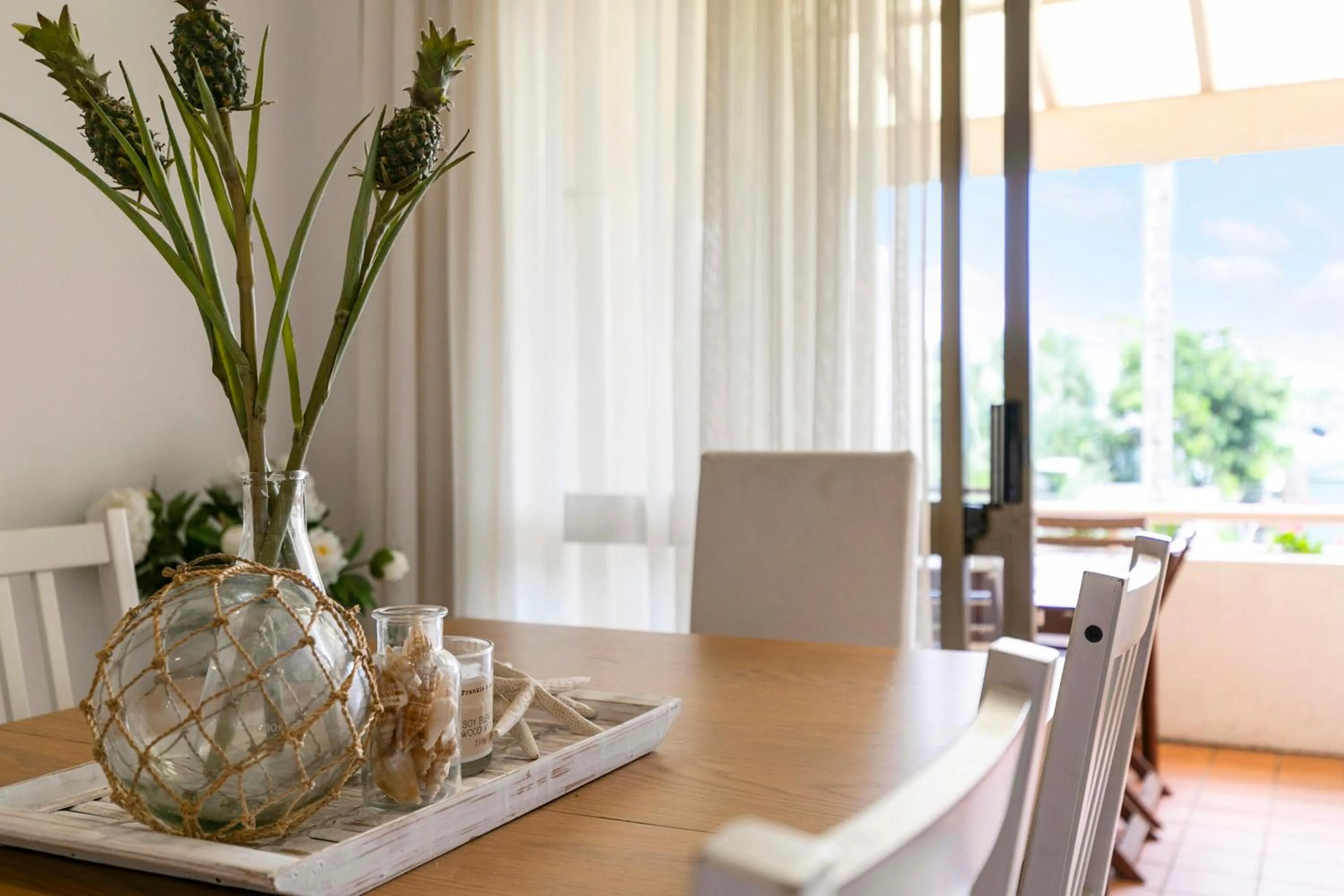 Dining area in The Noosa Apartments