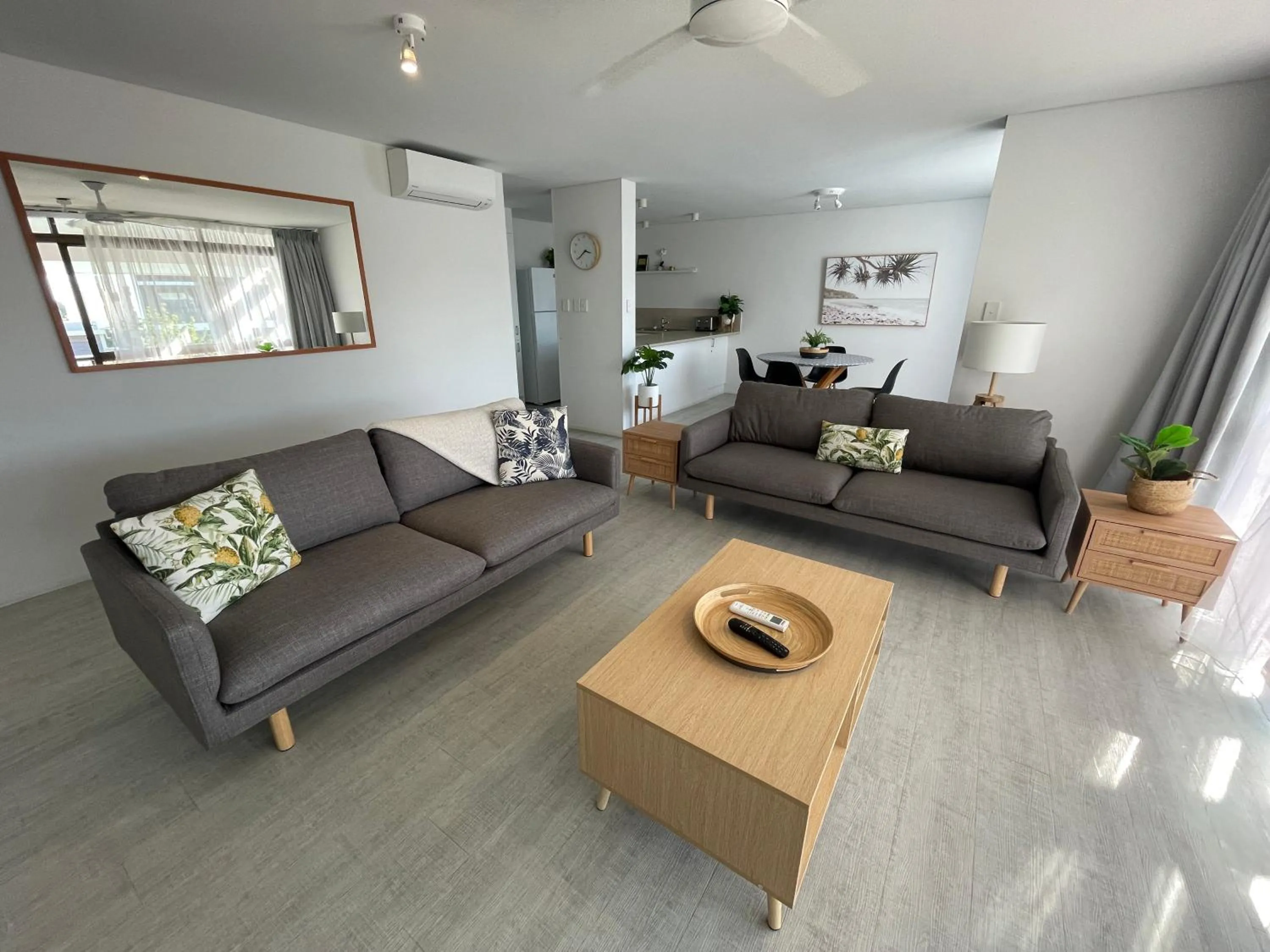Living room in The Noosa Apartments