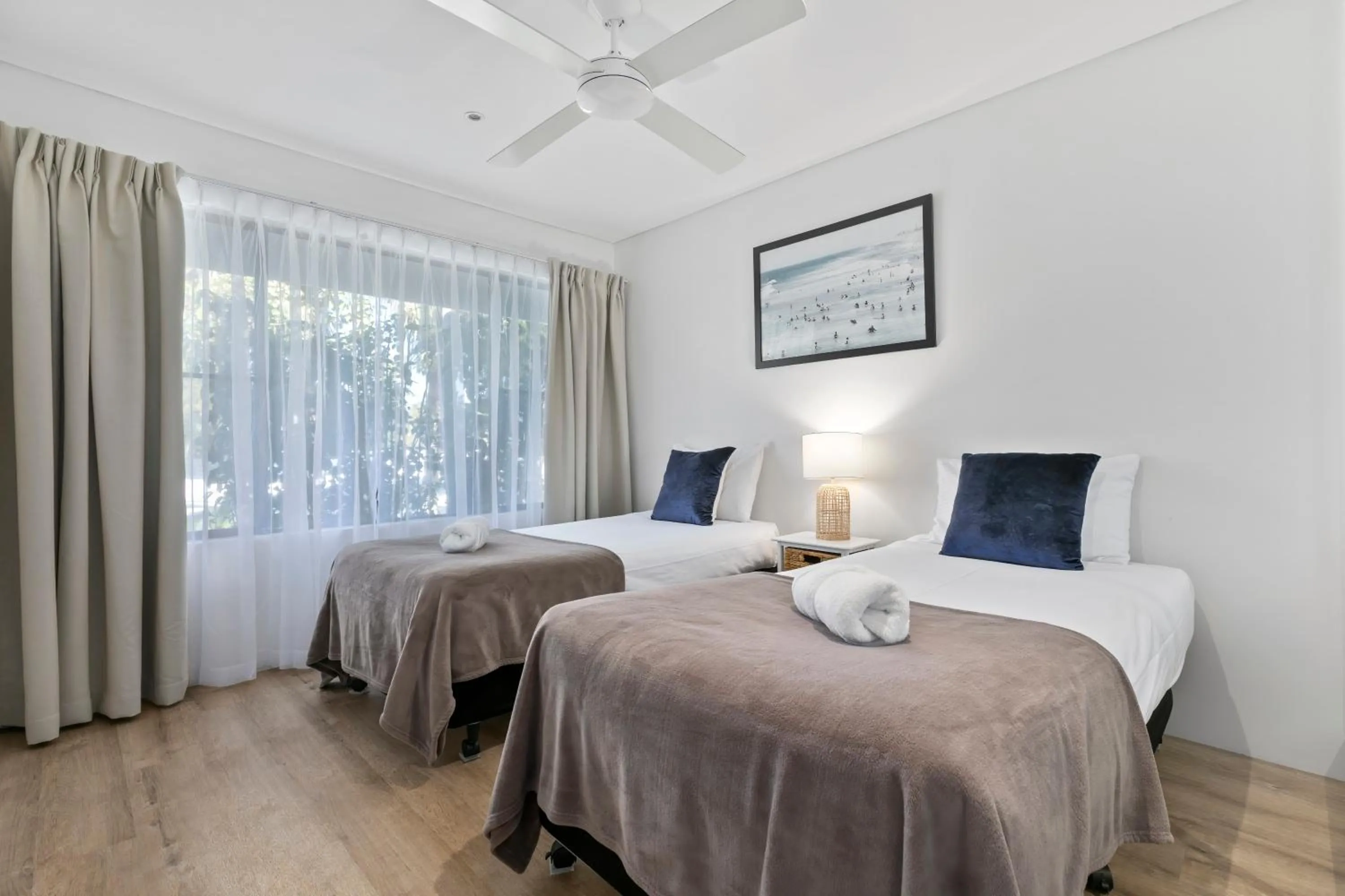 Bedroom, Bed in The Noosa Apartments