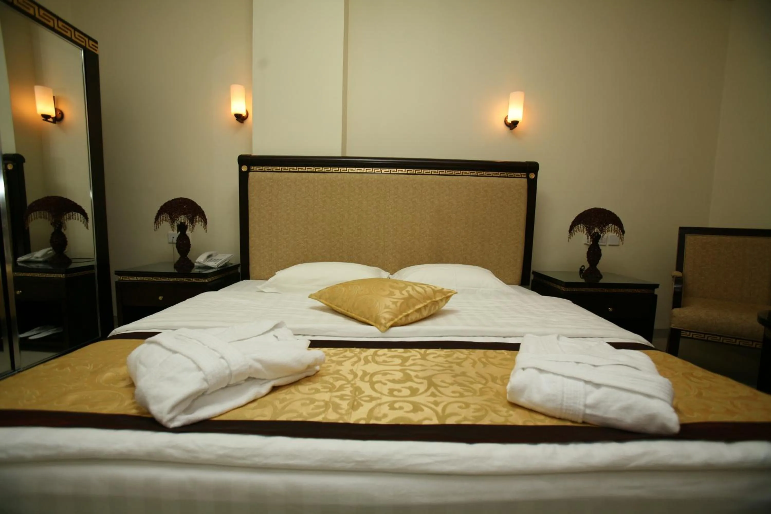 Bed in Cedar Hotel
