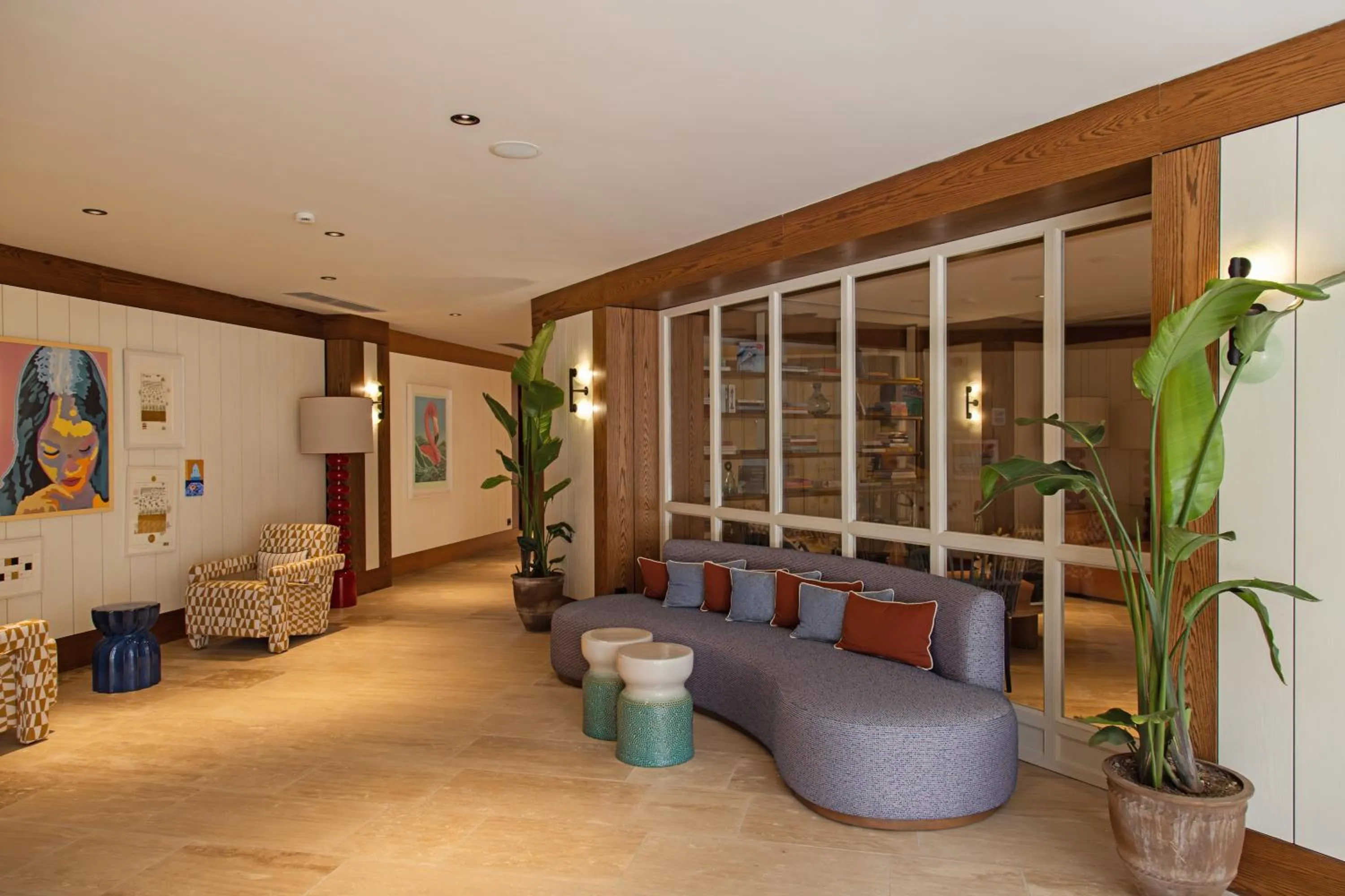 Library in Avantgarde Refined Yalıkavak