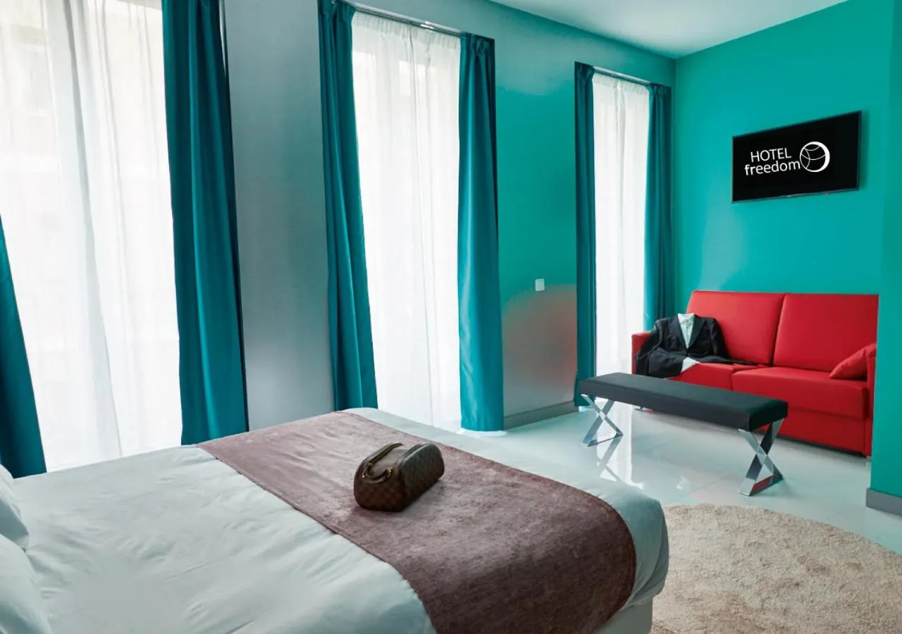 TV and multimedia, Bed in Hotelfreedom