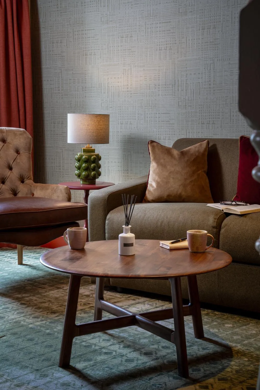 Seating area in Royal Oak at Keswick