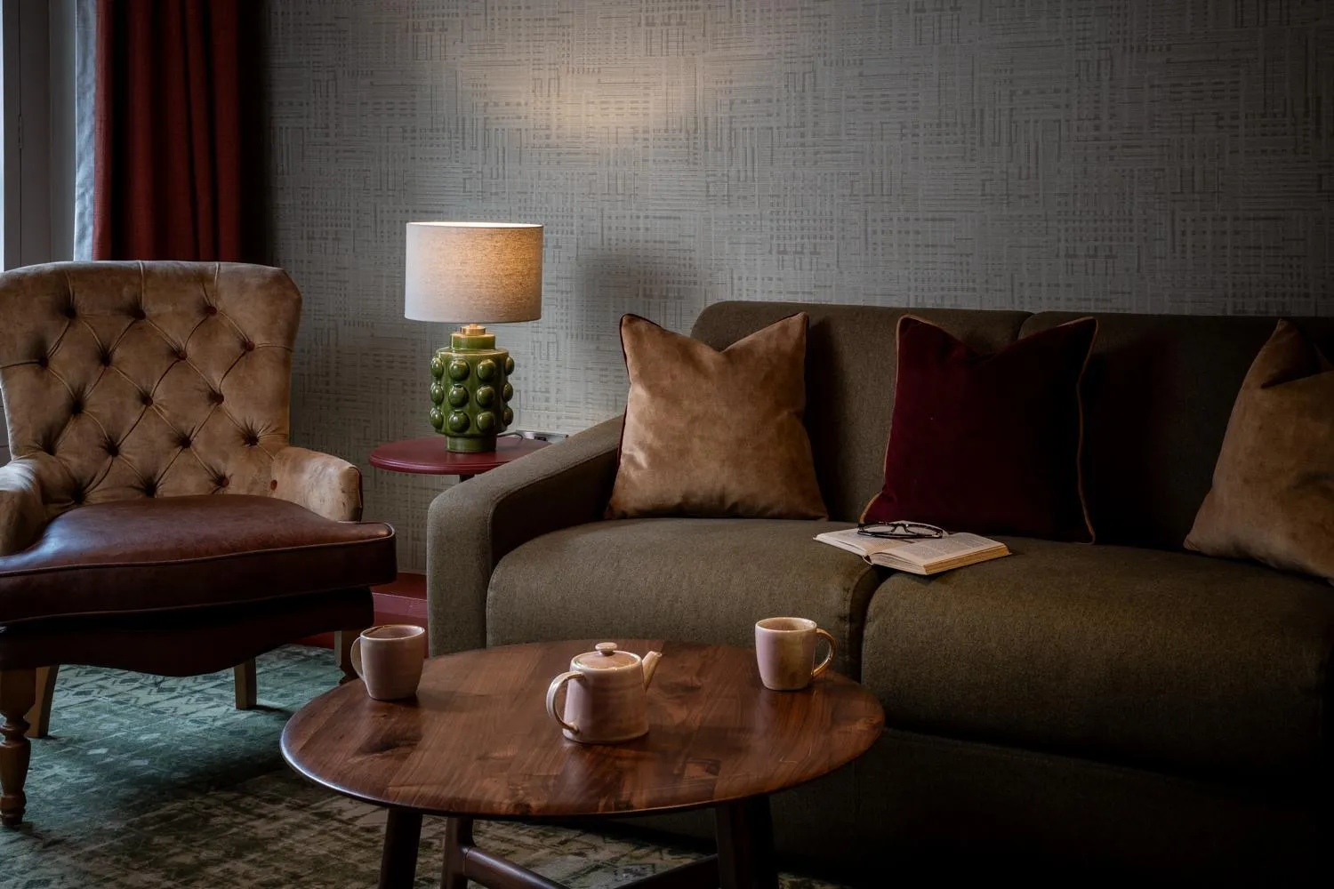 Seating area in Royal Oak at Keswick