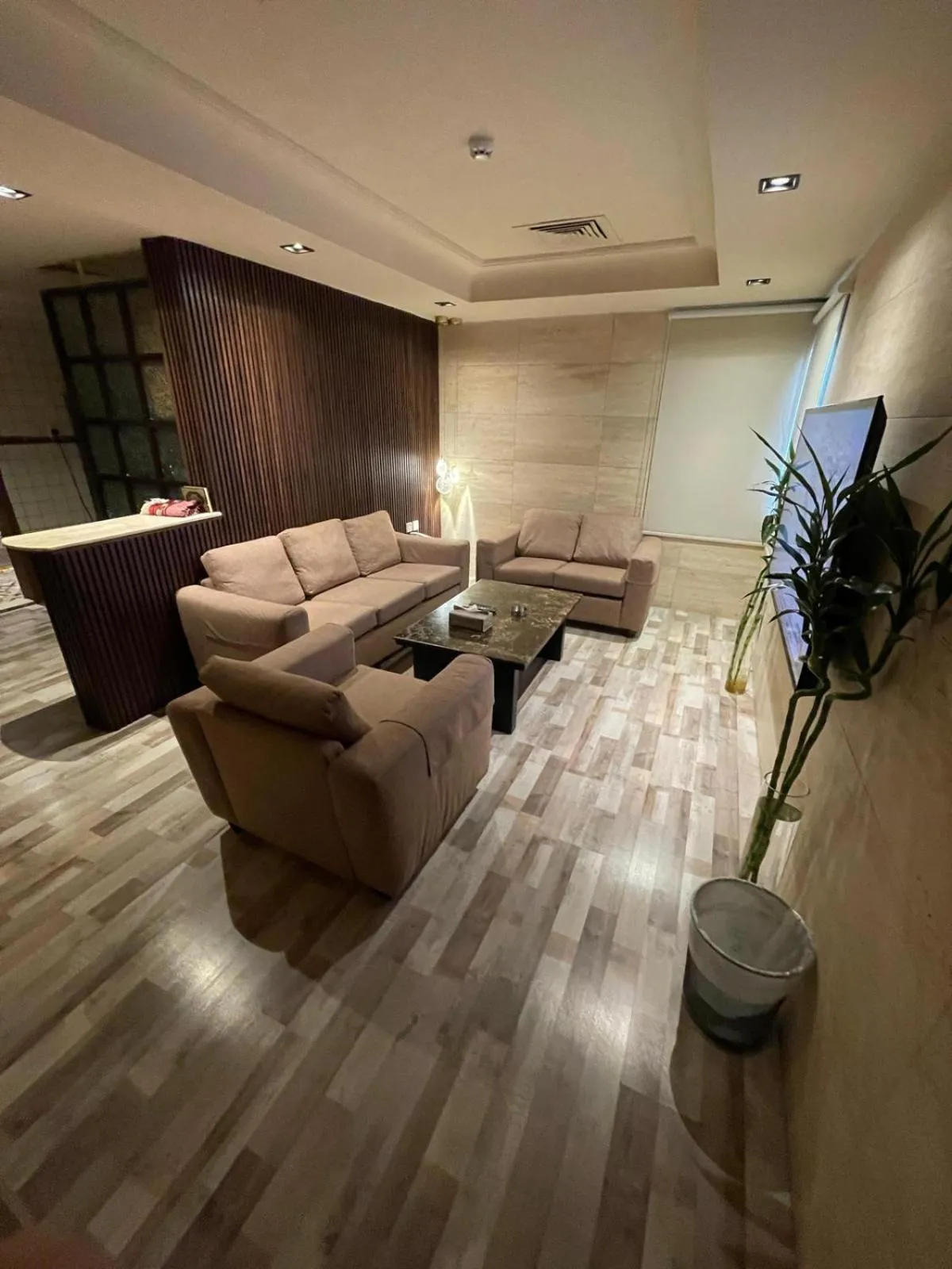 Seating area in Terrace Furnished Apartments- Fintas1