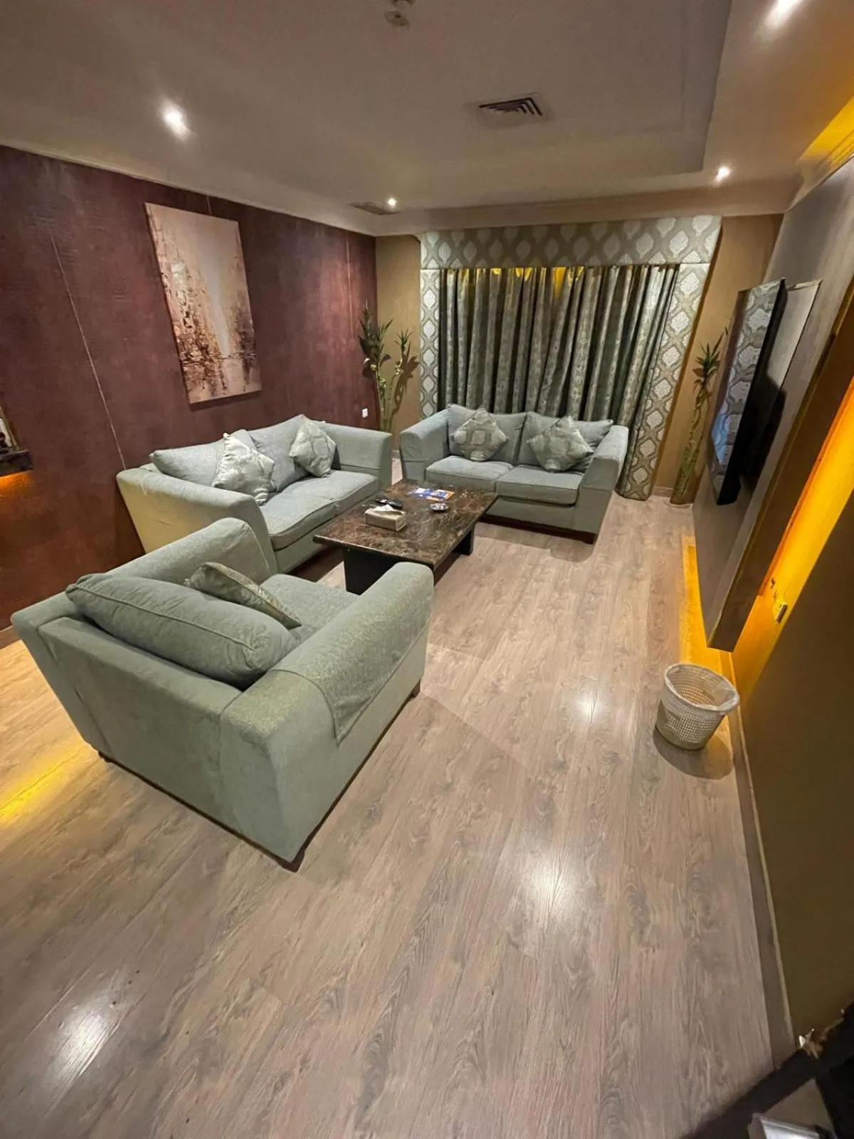 Seating area in Terrace Furnished Apartments- Fintas1