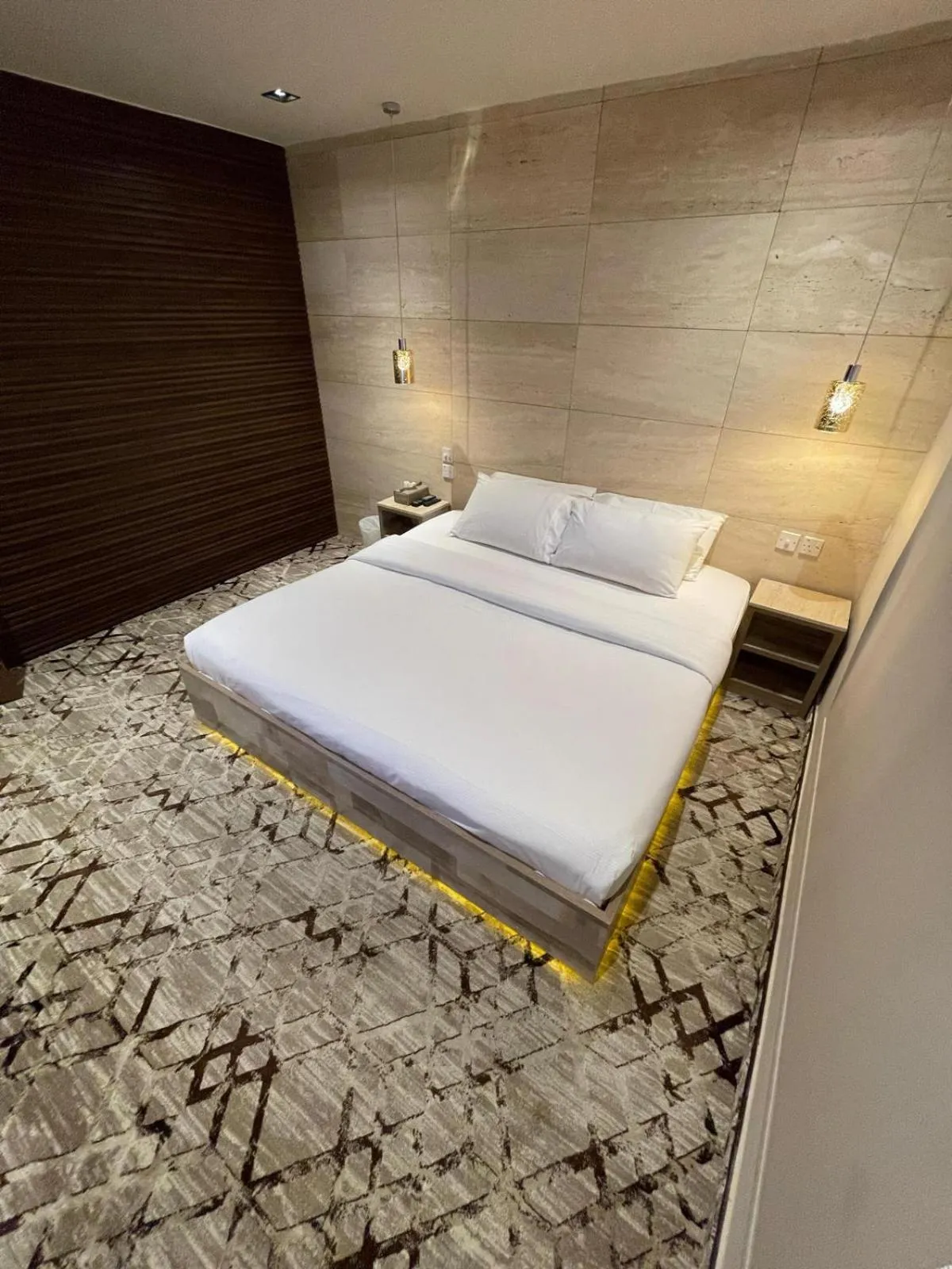 Bedroom, Bed in Terrace Furnished Apartments- Fintas1