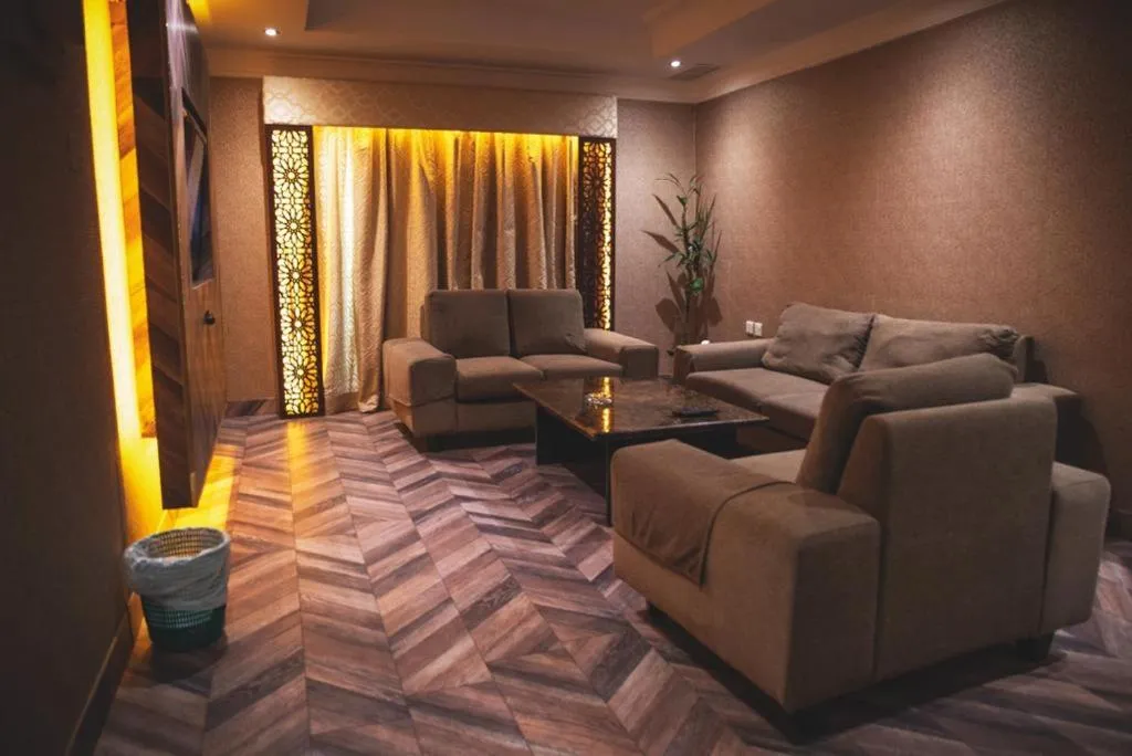 Living room in Terrace Furnished Apartments- Fintas1