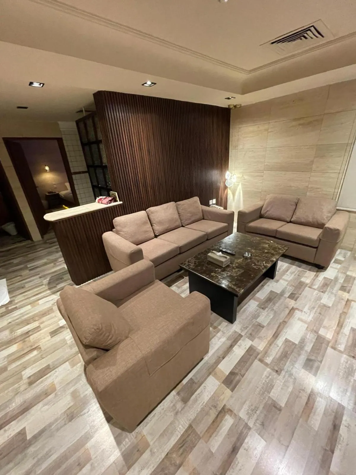 Seating area in Terrace Furnished Apartments- Fintas1