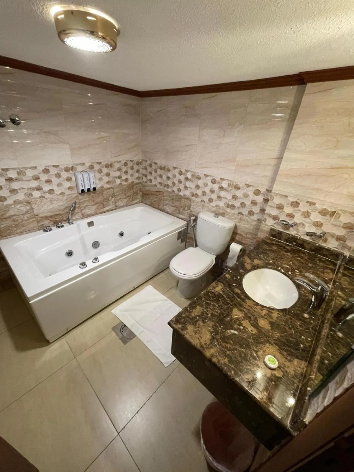 Bathroom in Terrace Furnished Apartments- Fintas1