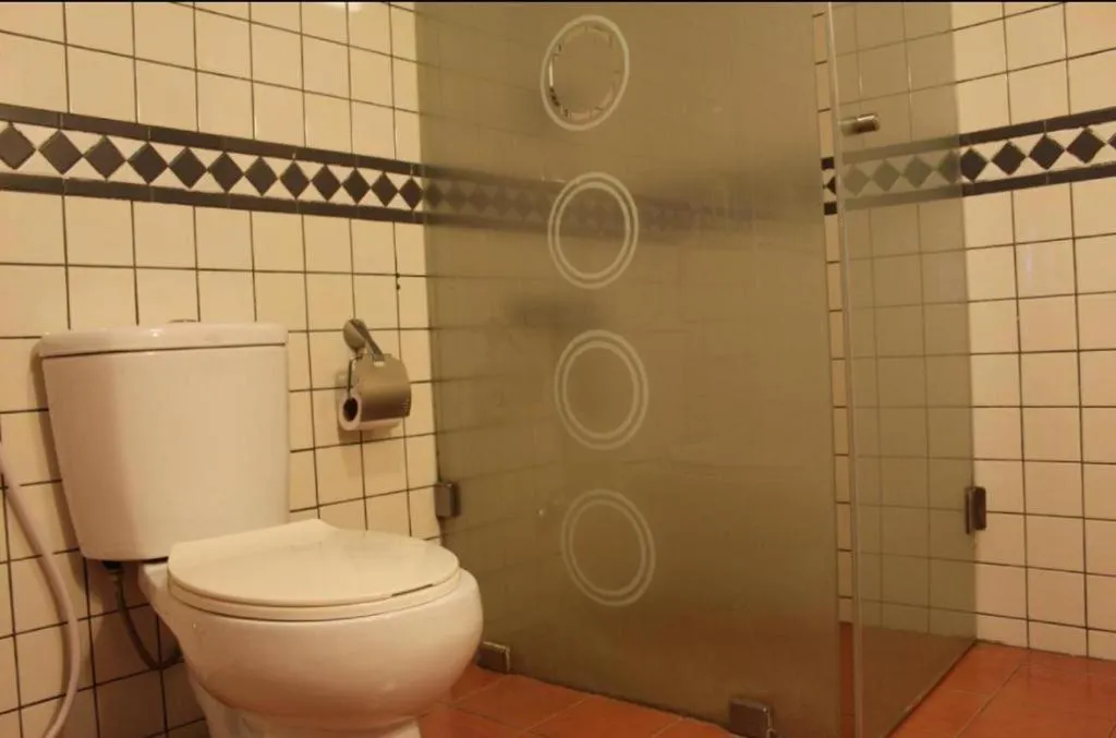 Toilet in Terrace Furnished Apartments- Fintas1