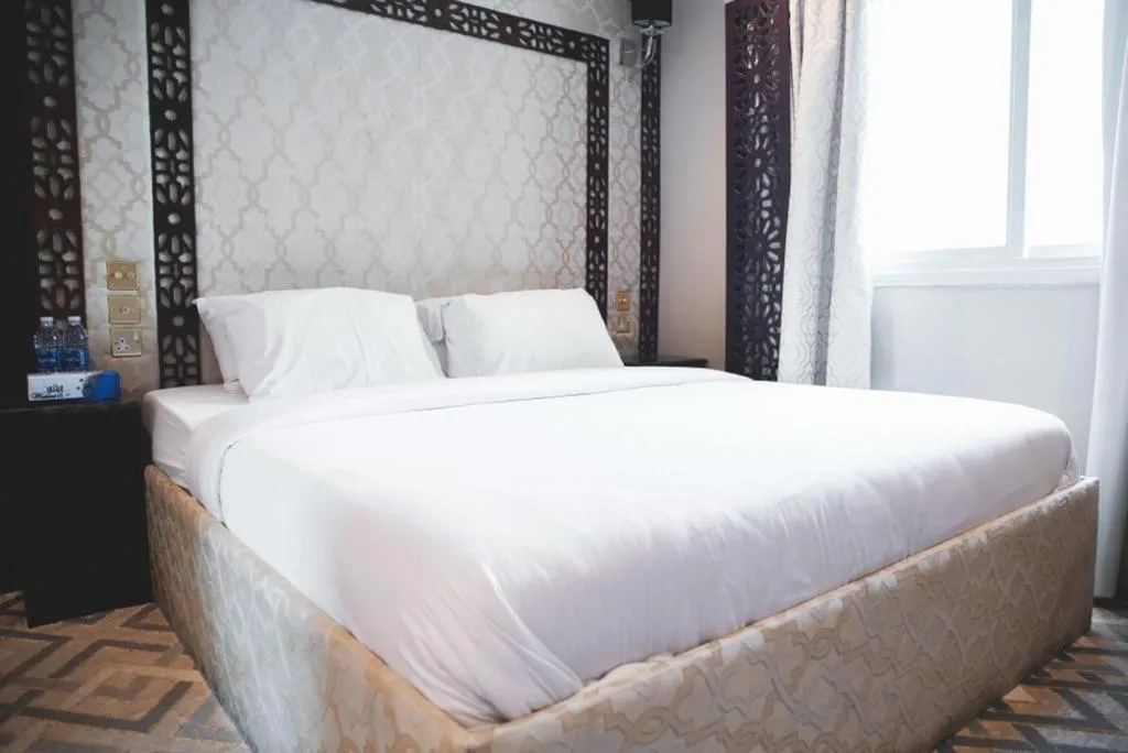 Bedroom, Bed in Terrace Furnished Apartments- Fintas1