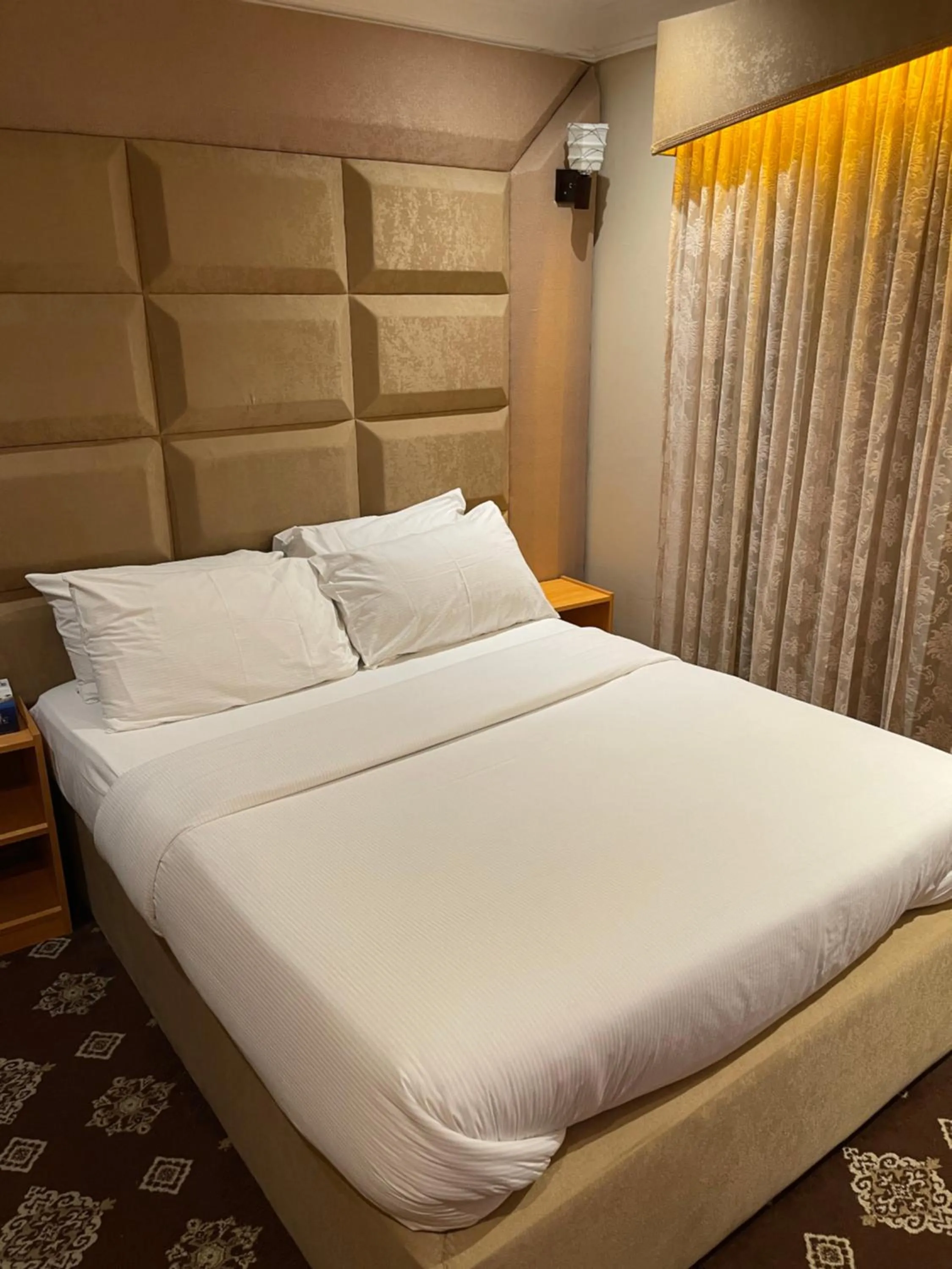 Bedroom, Bed in Terrace Furnished Apartments- Fintas1
