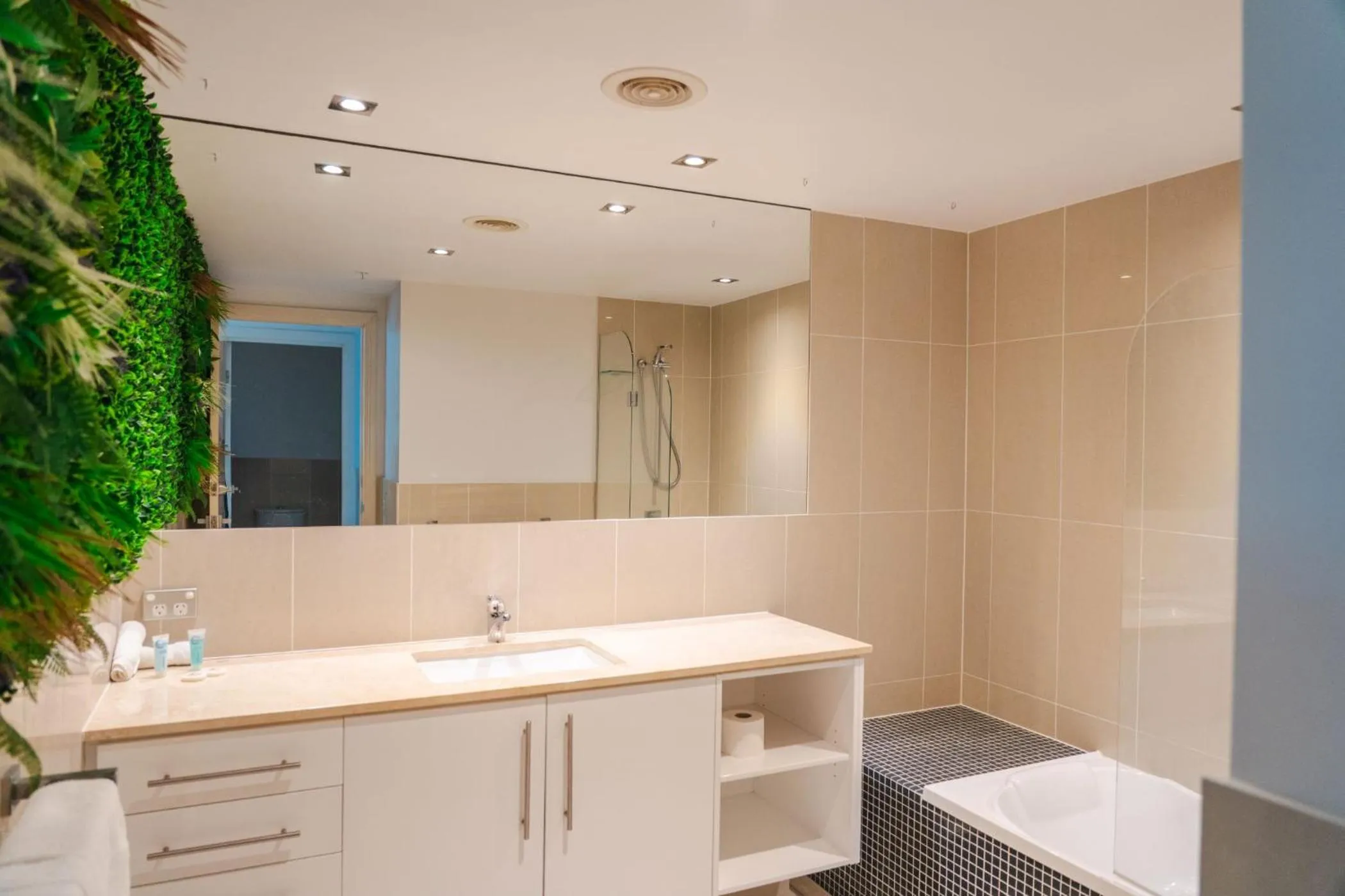 Bathroom in Proximity Waterfront Apartments