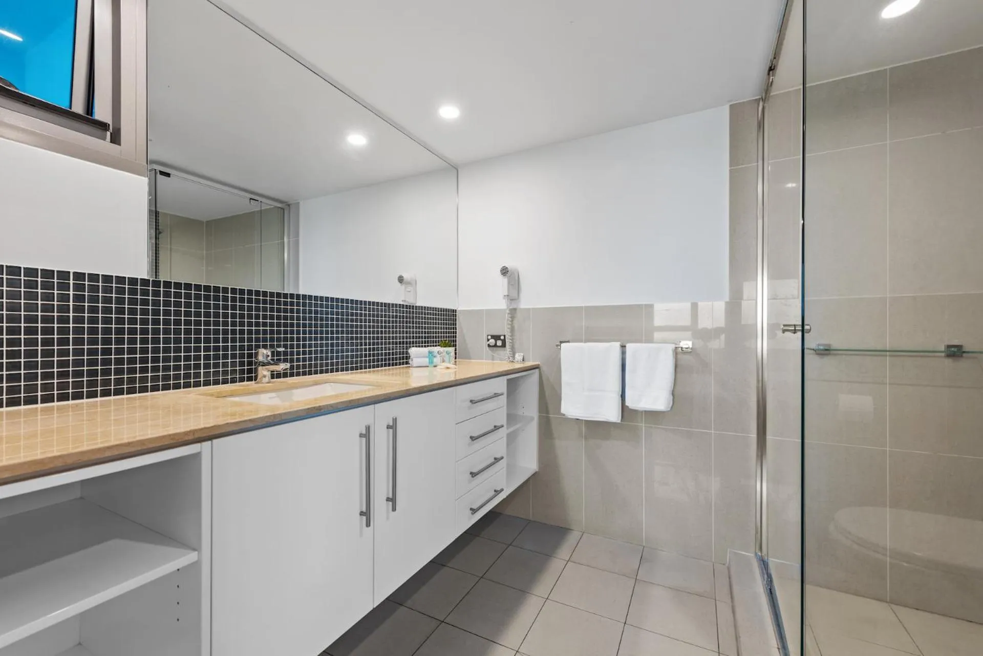 Bathroom in Proximity Waterfront Apartments