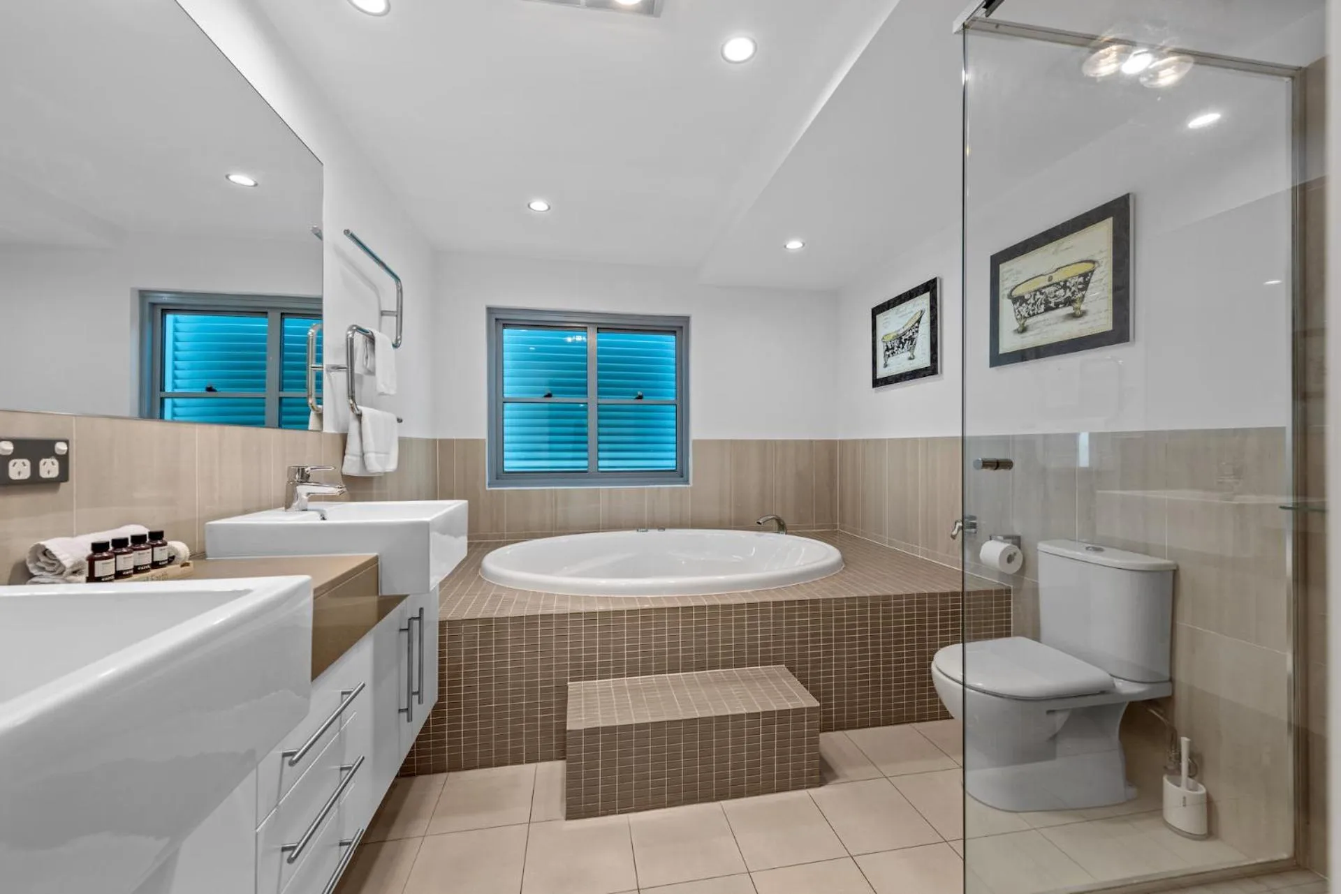 Toilet in Proximity Waterfront Apartments