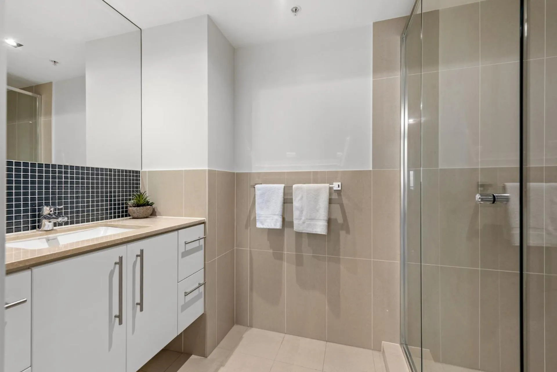 Bathroom in Proximity Waterfront Apartments