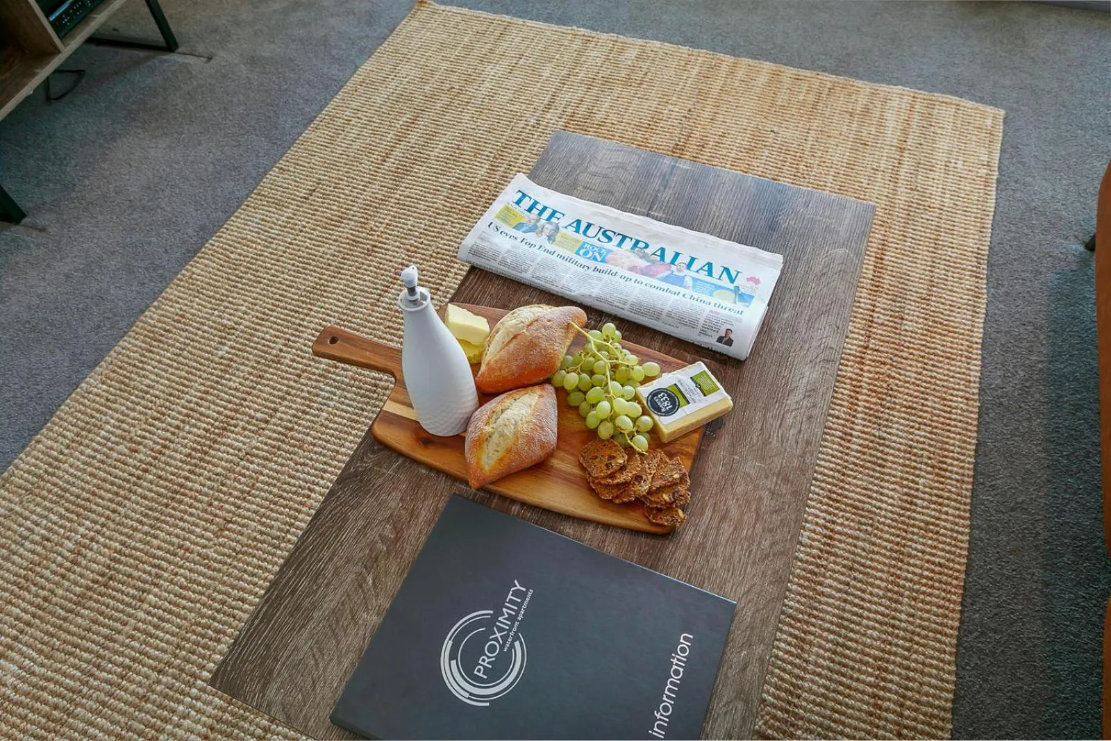 Food and drinks in Proximity Waterfront Apartments