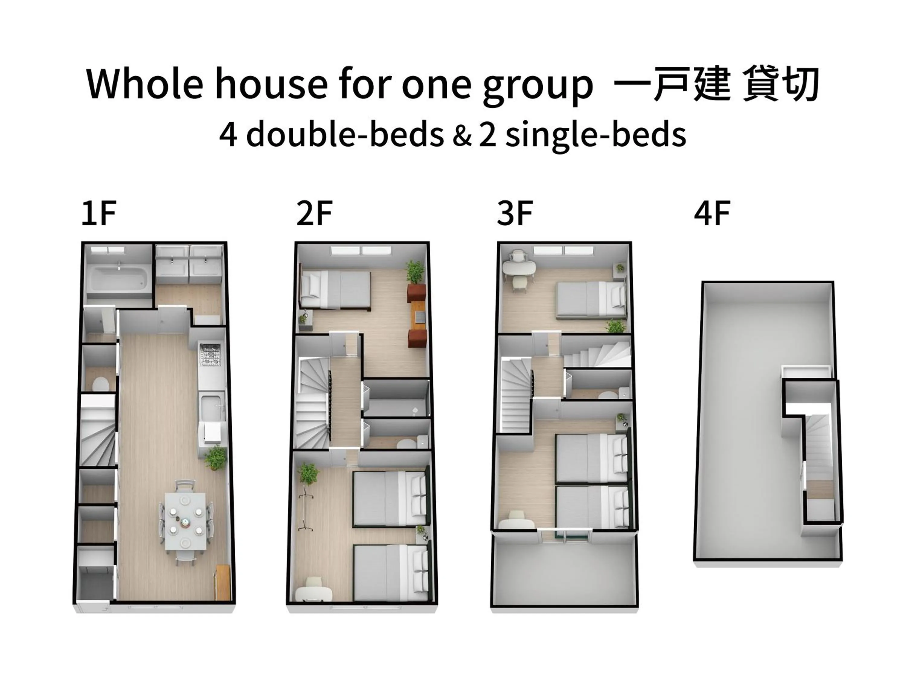 Four-Bedroom House in Villa de Class