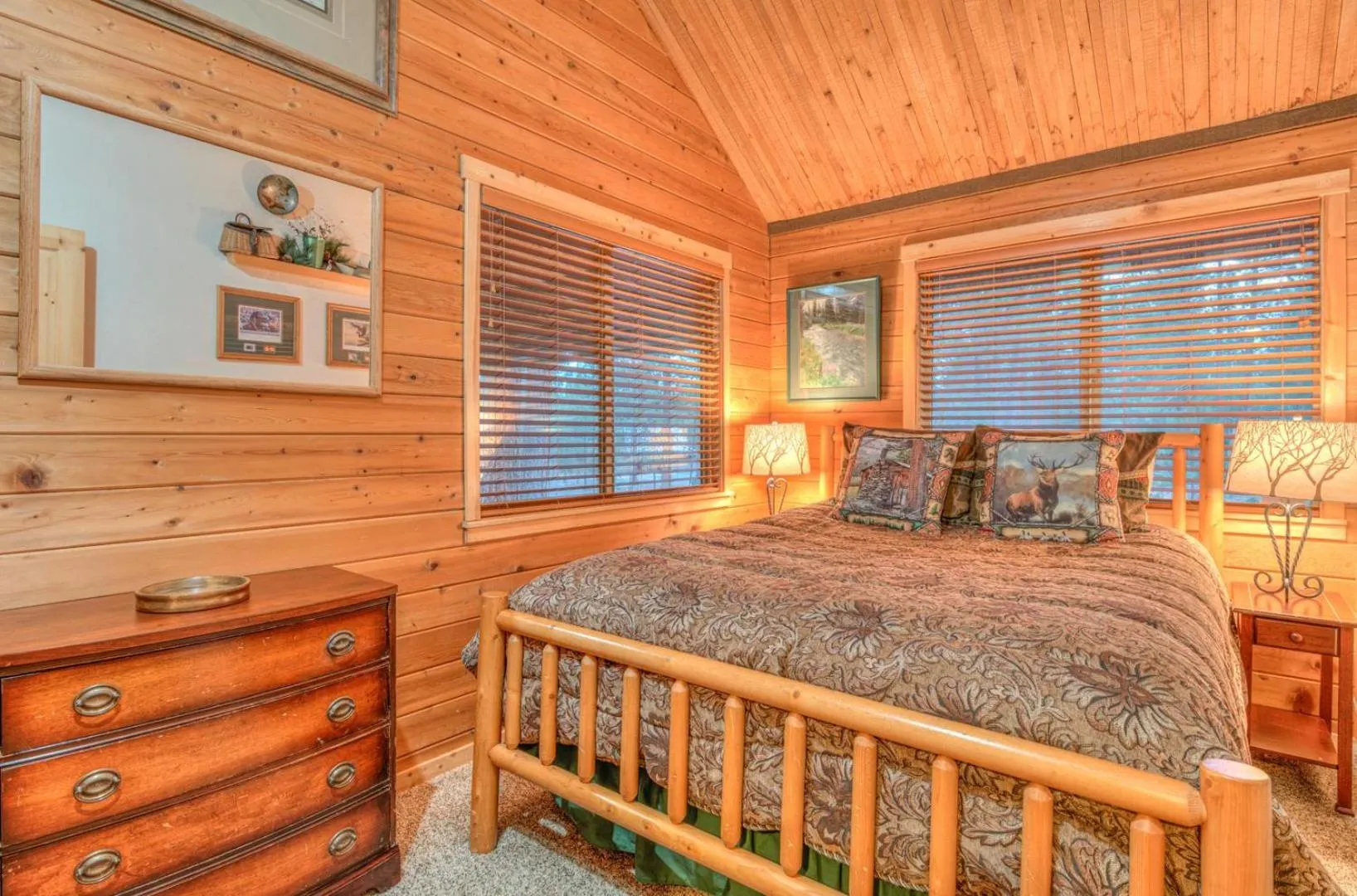 Bed in Pine Needle - Unit 7