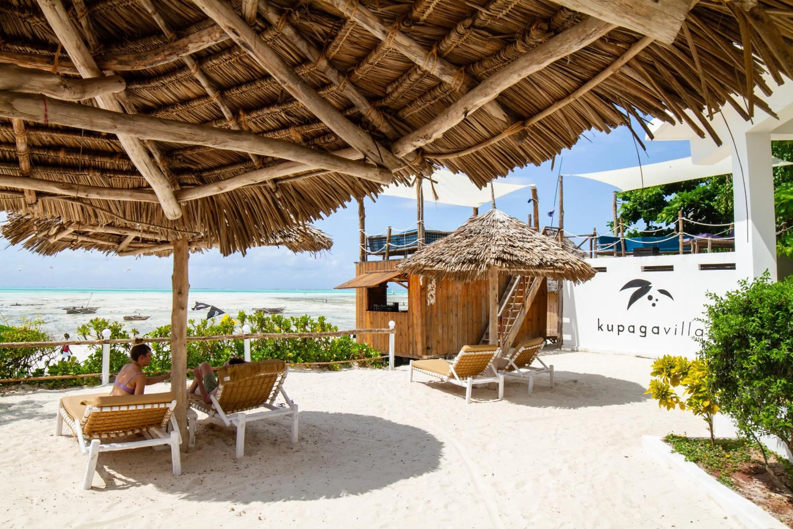 sunbed in Kupaga Villas Boutique Hotel - Adults Only