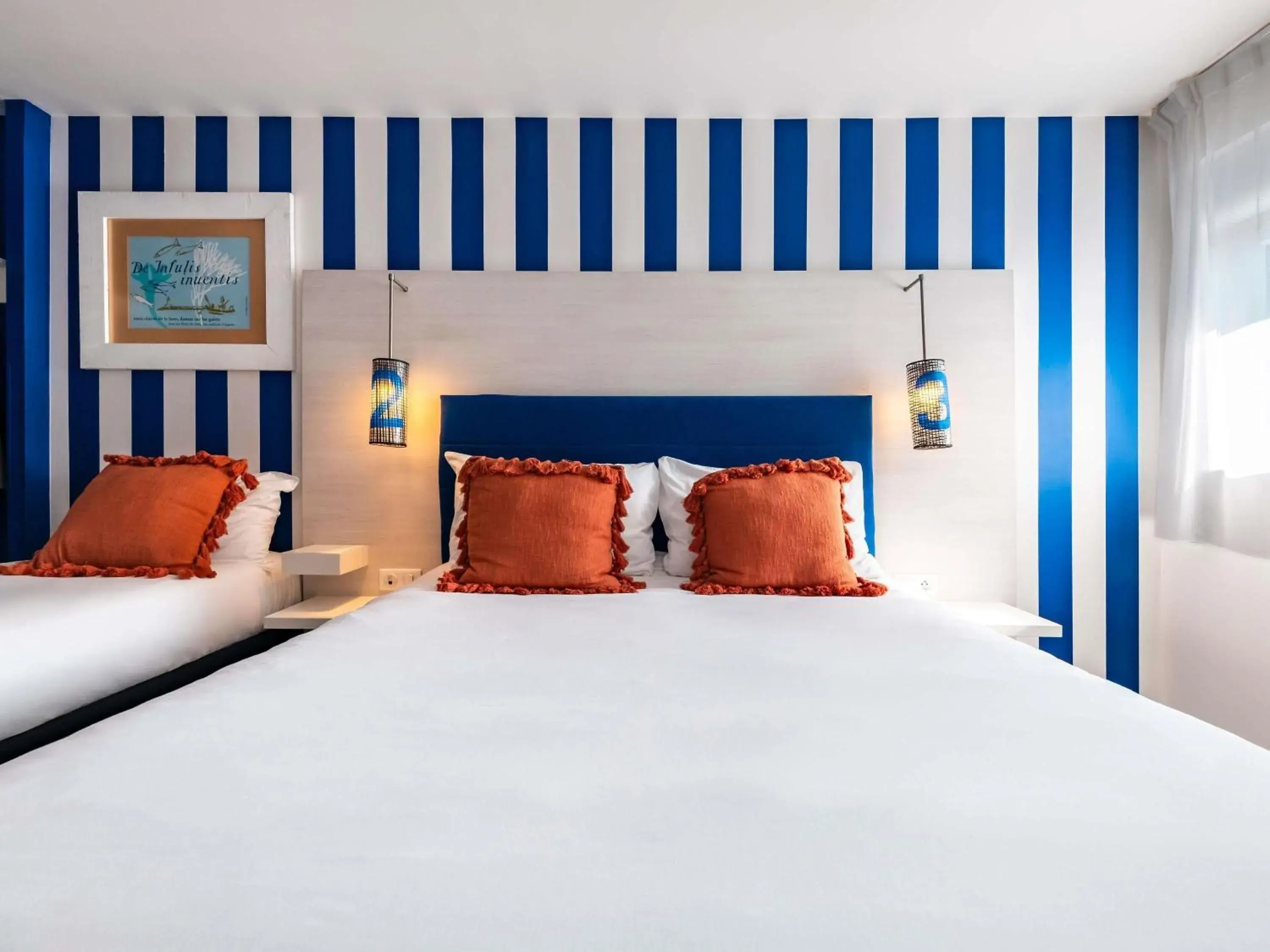 Bedroom, Bed in ibis Styles Quiberon Centre Bedroom, Bed in ibis Styles Quiberon Centre