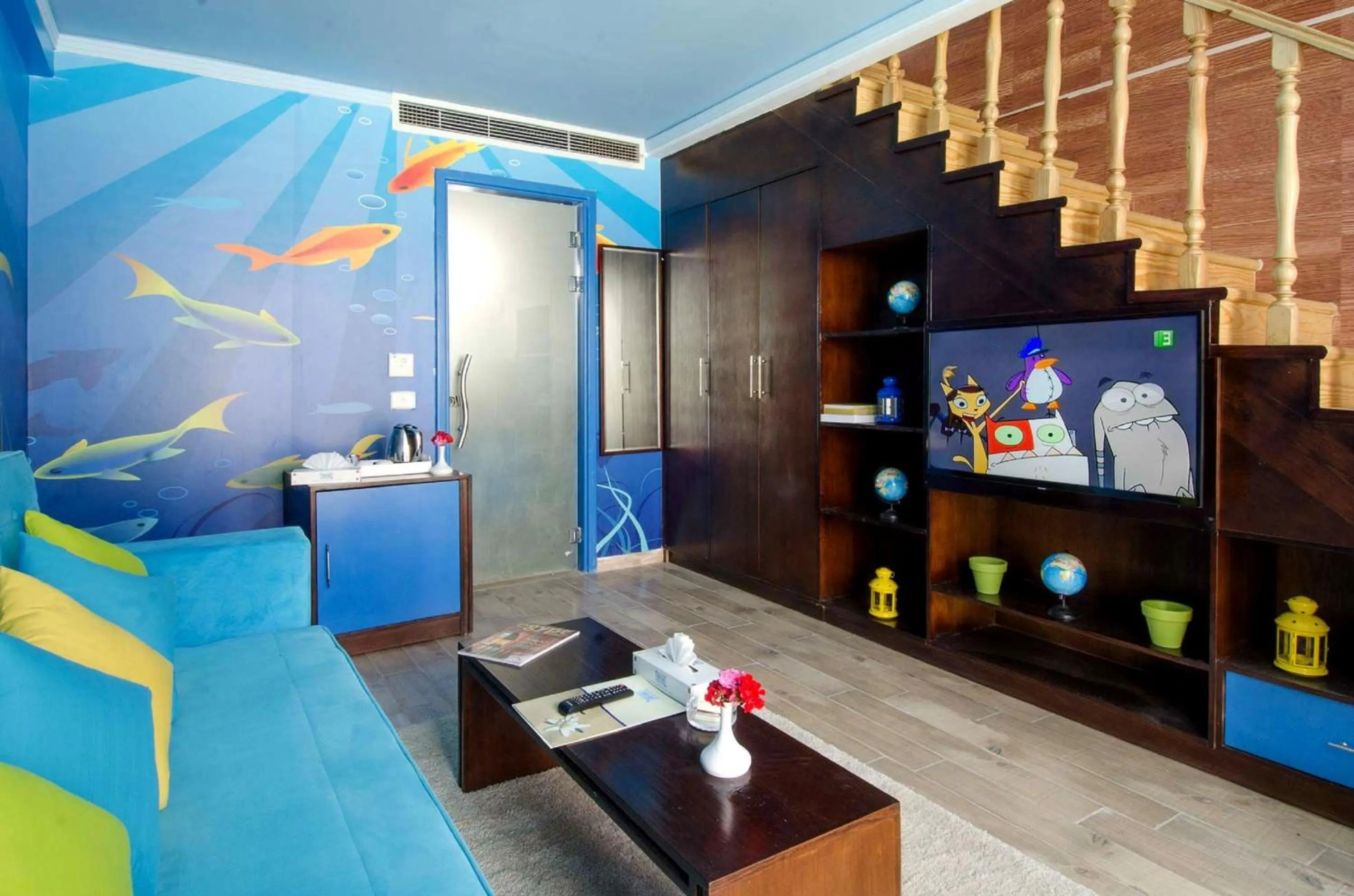 Living room in Swiss Inn Teda Hotel & Aqua Park