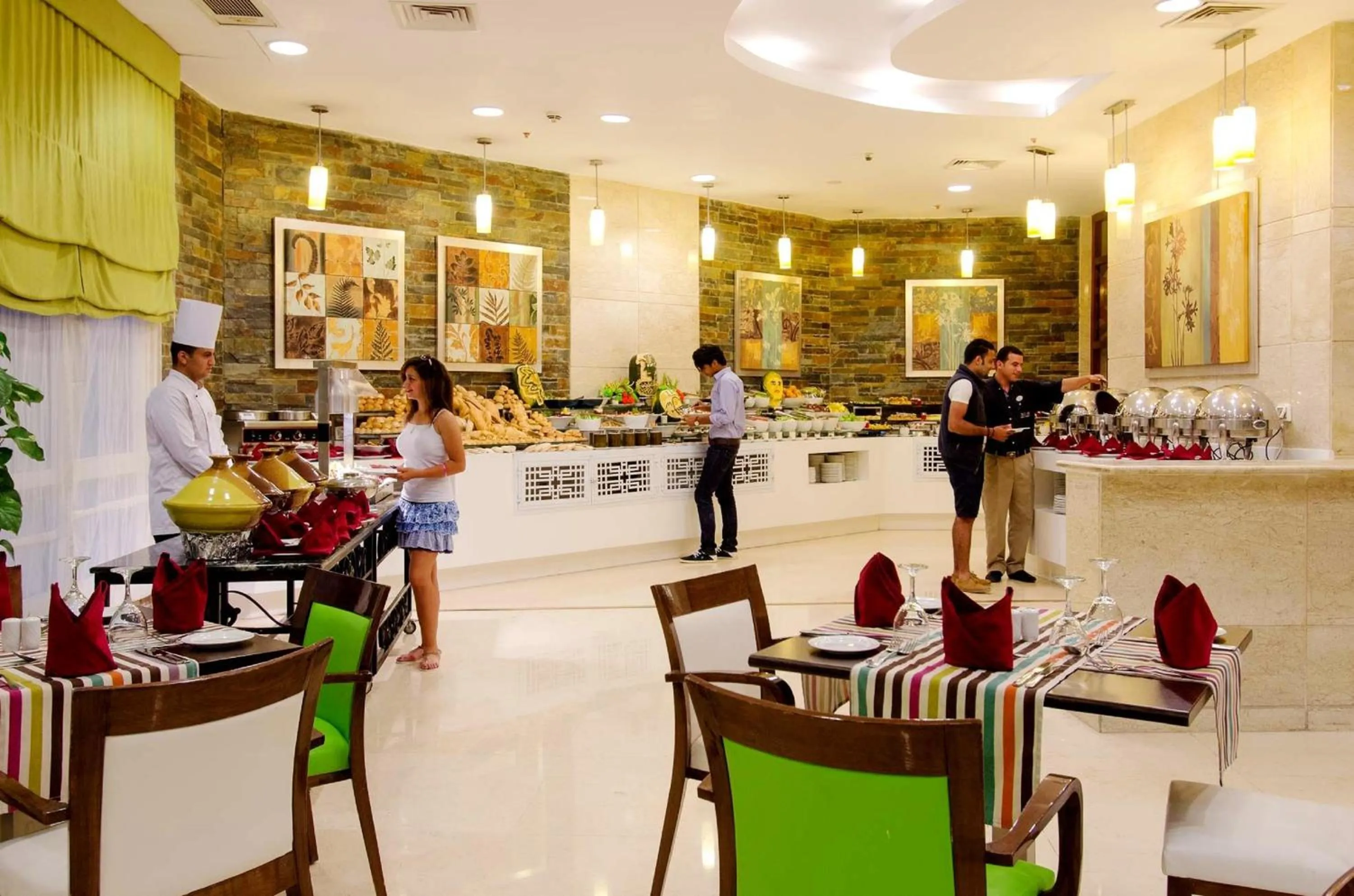 Food in Swiss Inn Teda Hotel & Aqua Park