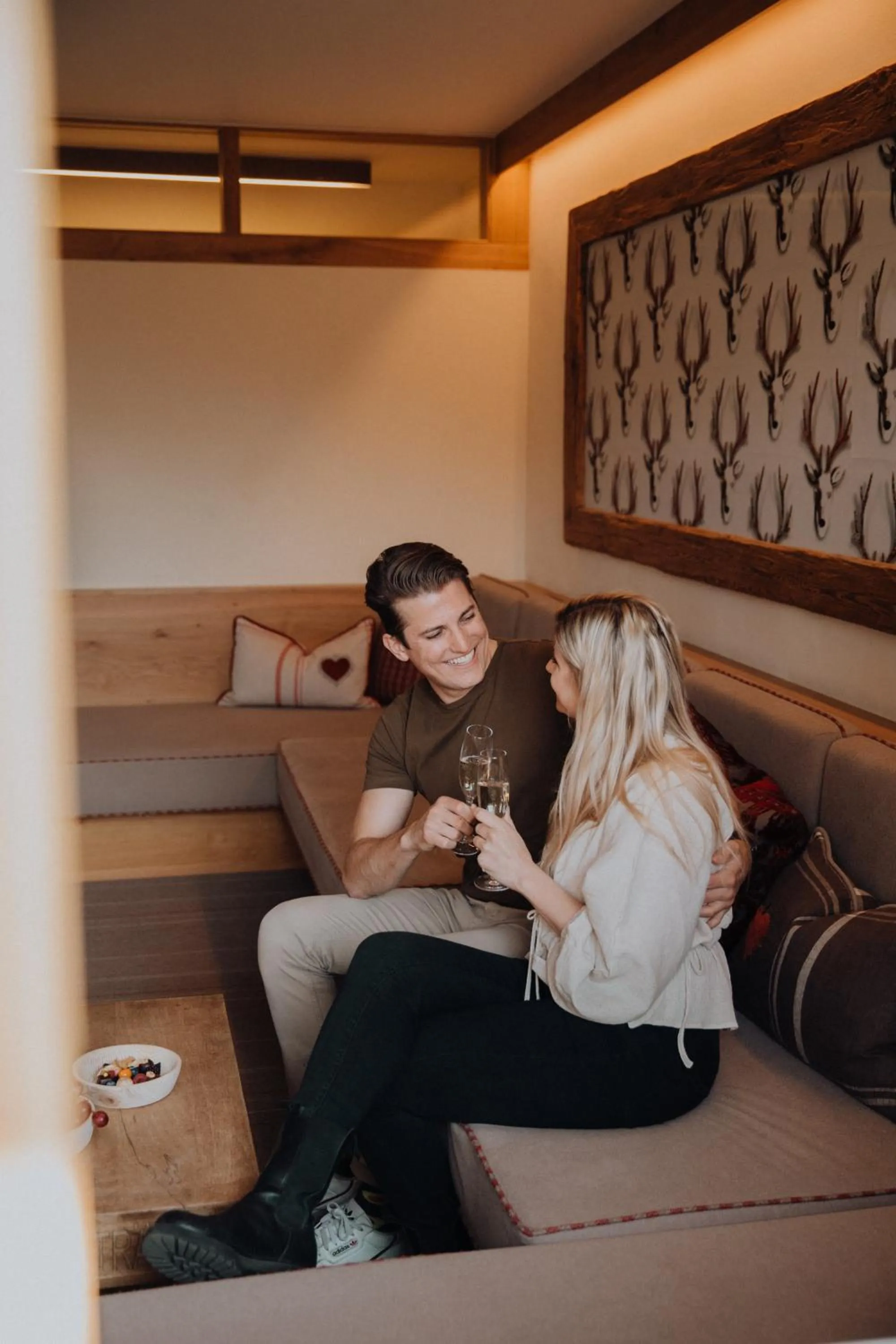 Living room in Hotel Kaiser in Tirol